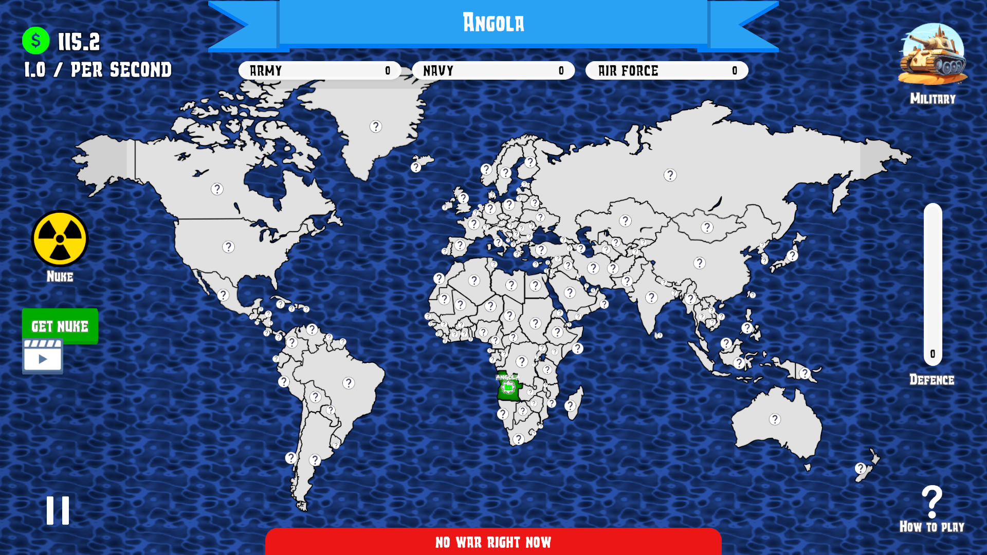 اسکرین شات 1 بازی Dictators War: World No Peace