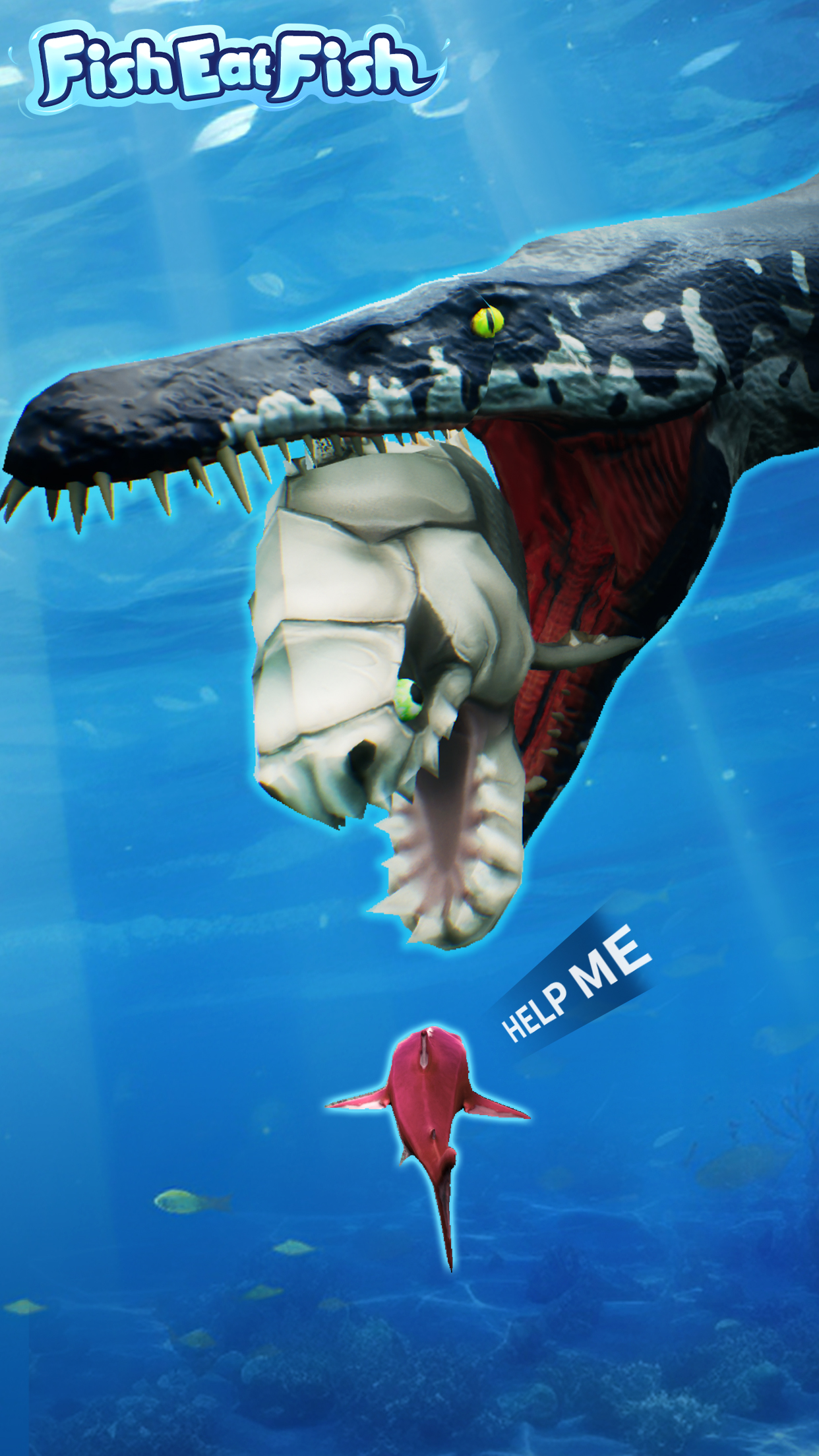 اسکرین شات 1 بازی Fish Eat Fish.io