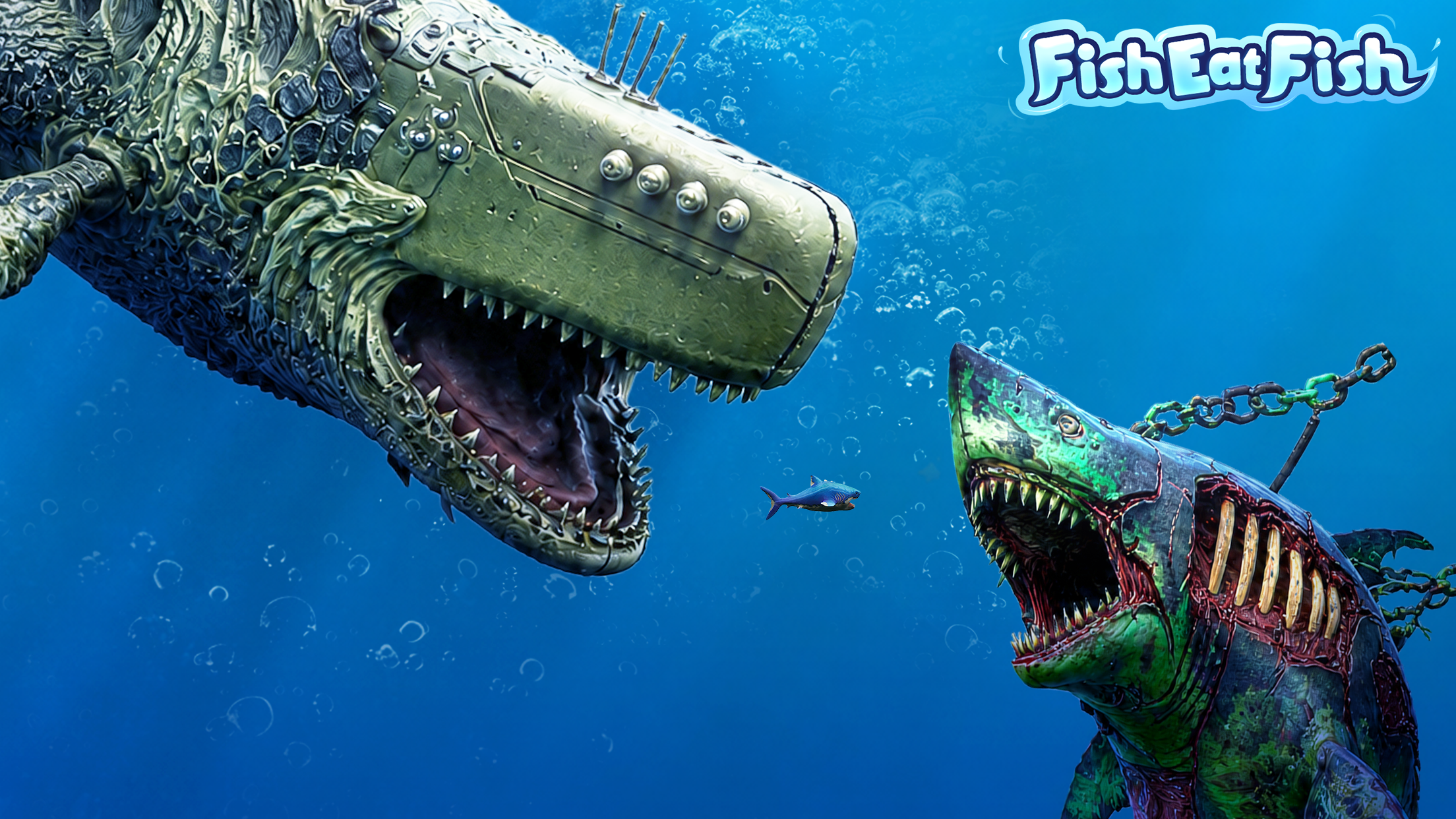 اسکرین شات 7 بازی Fish Eat Fish.io