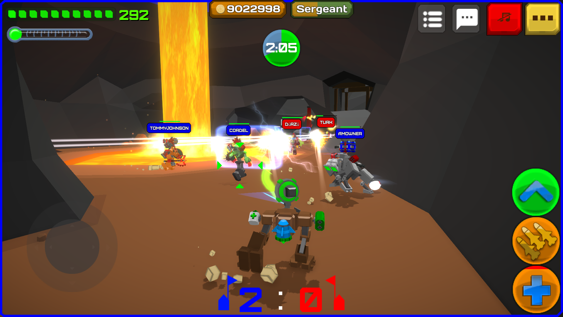اسکرین شات 3 بازی Armored Squad: Mechs vs Robots