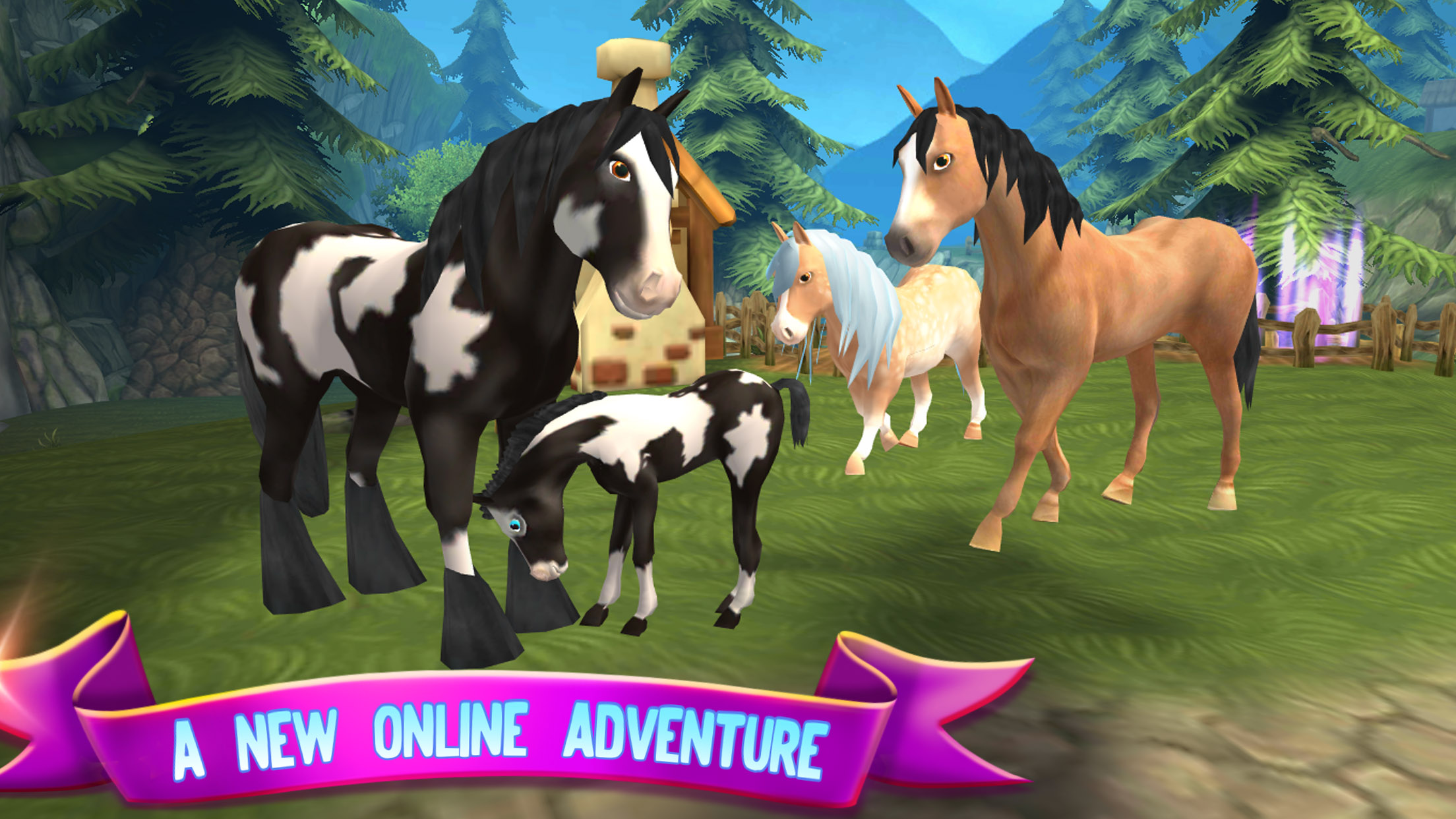 اسکرین شات 2 بازی Horse Paradise: My Dream Ranch