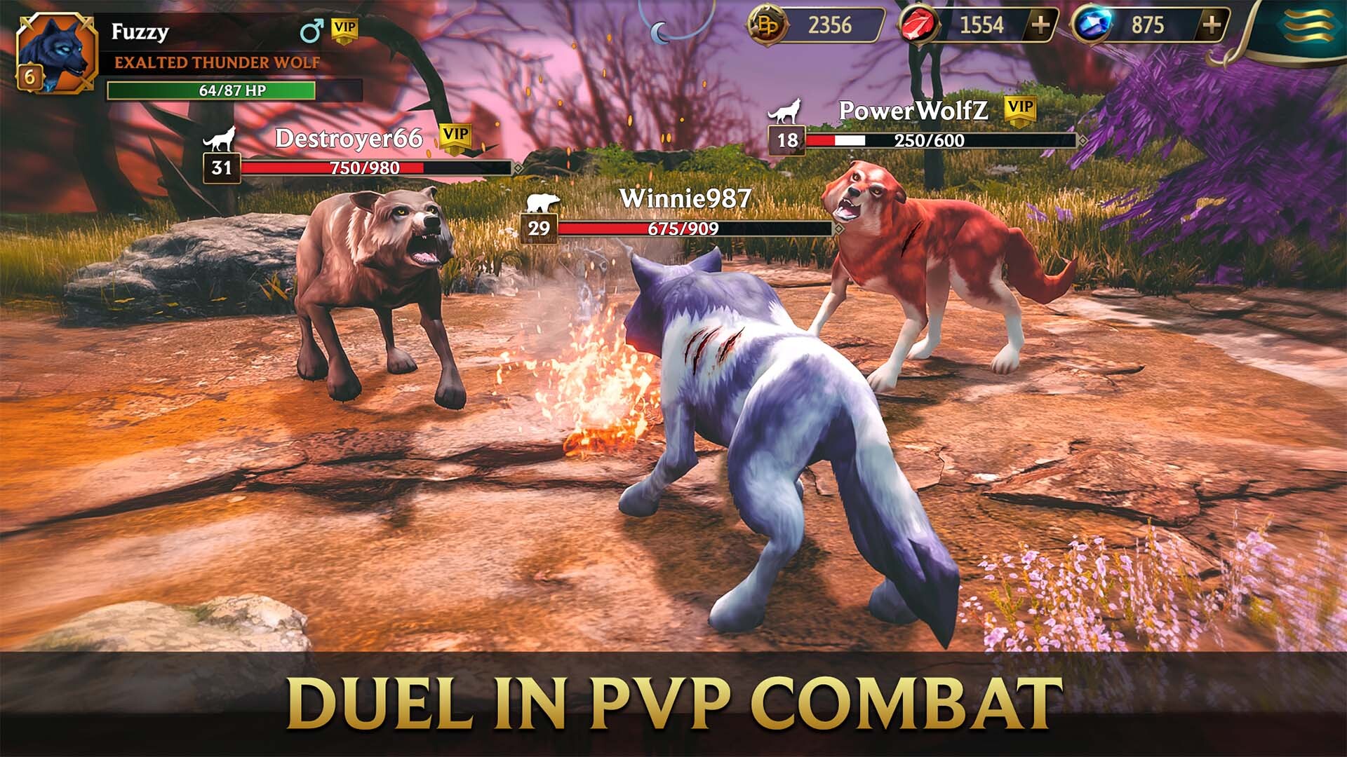 اسکرین شات 3 بازی Wolf Tales - Wild Animal Sim