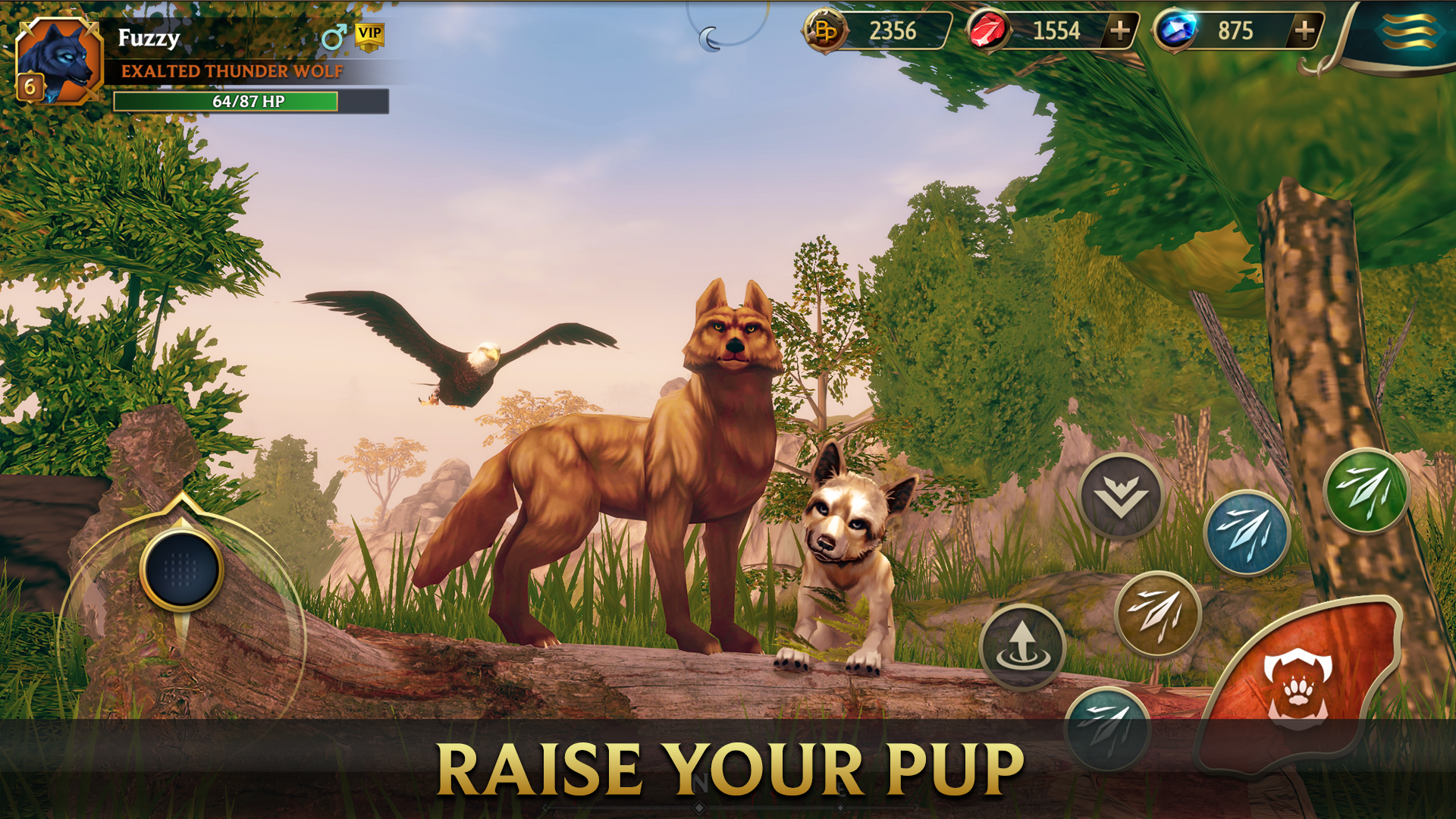 اسکرین شات 8 بازی Wolf Tales - Wild Animal Sim