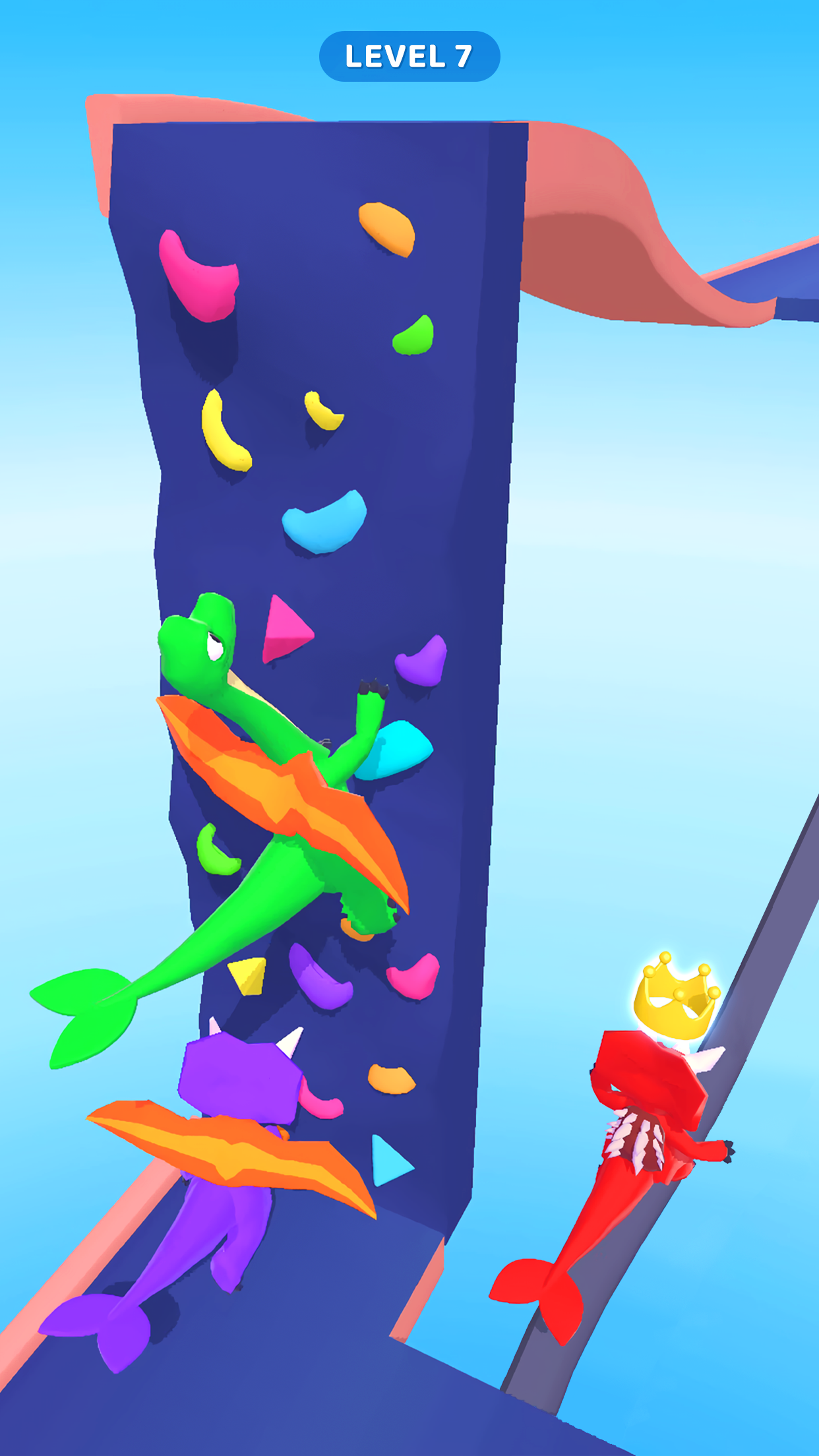 اسکرین شات 2 بازی Dino Merge Run