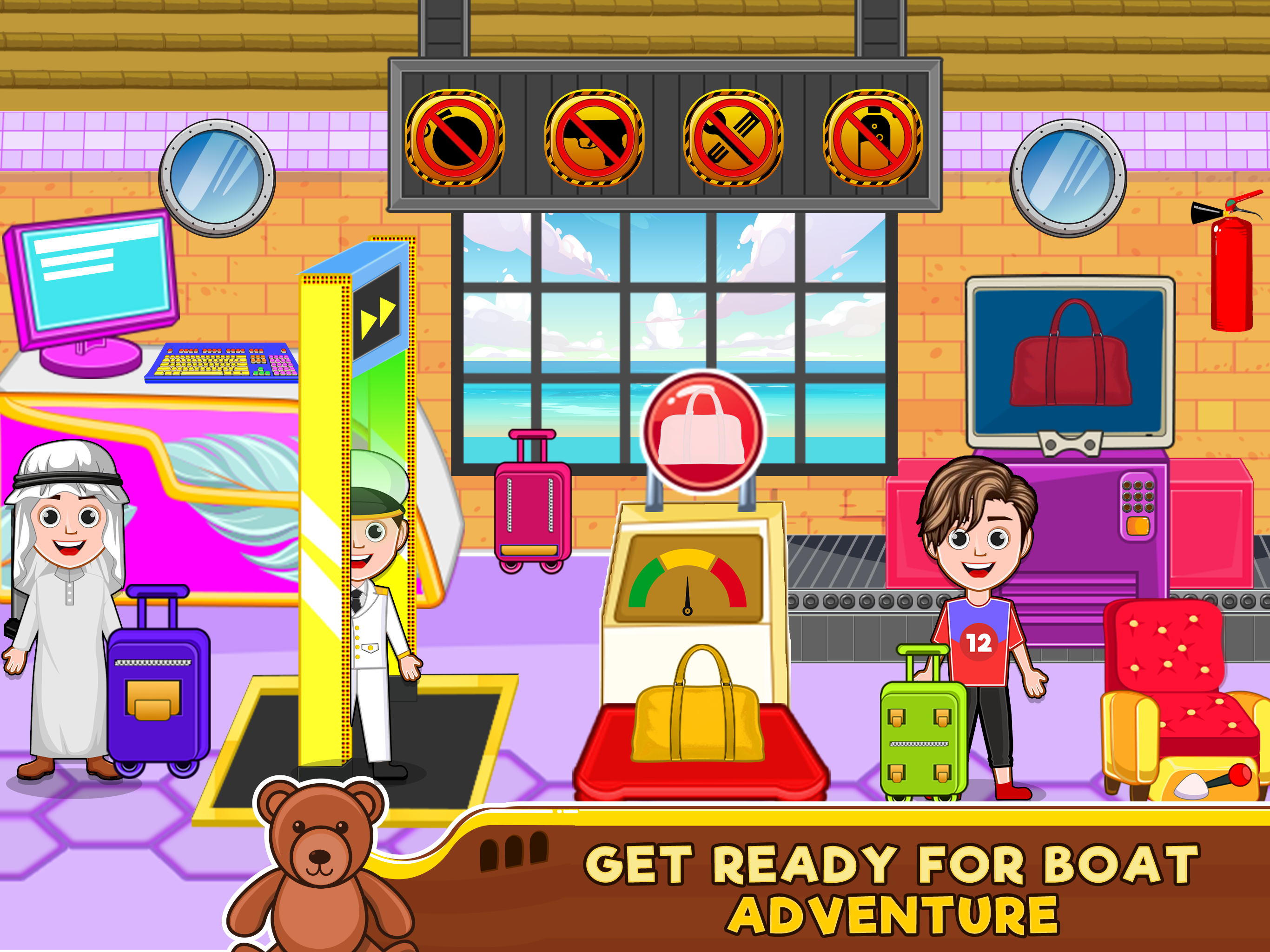 اسکرین شات 4 بازی Pretend Island Boat Adventure