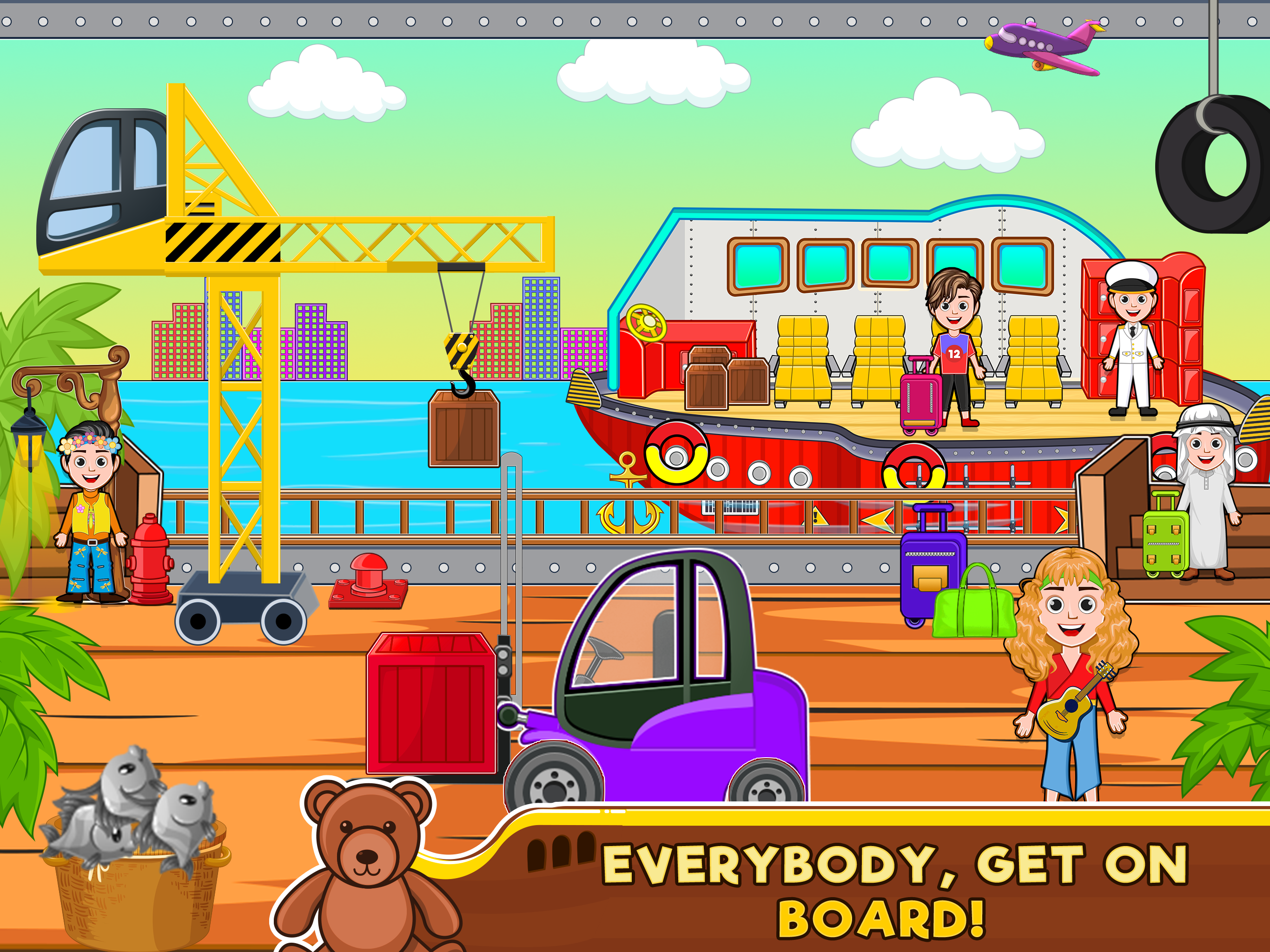 اسکرین شات 1 بازی Pretend Island Boat Adventure