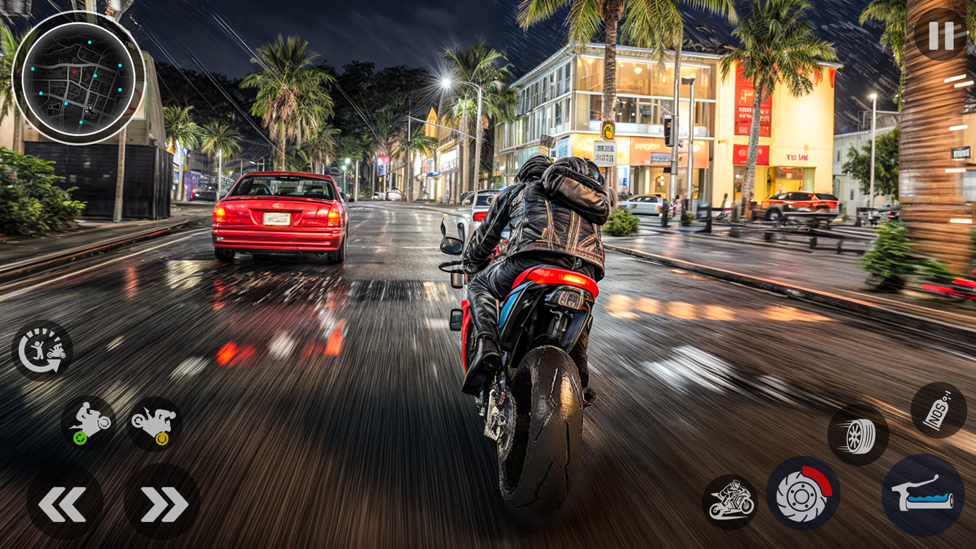 اسکرین شات 1 بازی Open World City Bike Driving