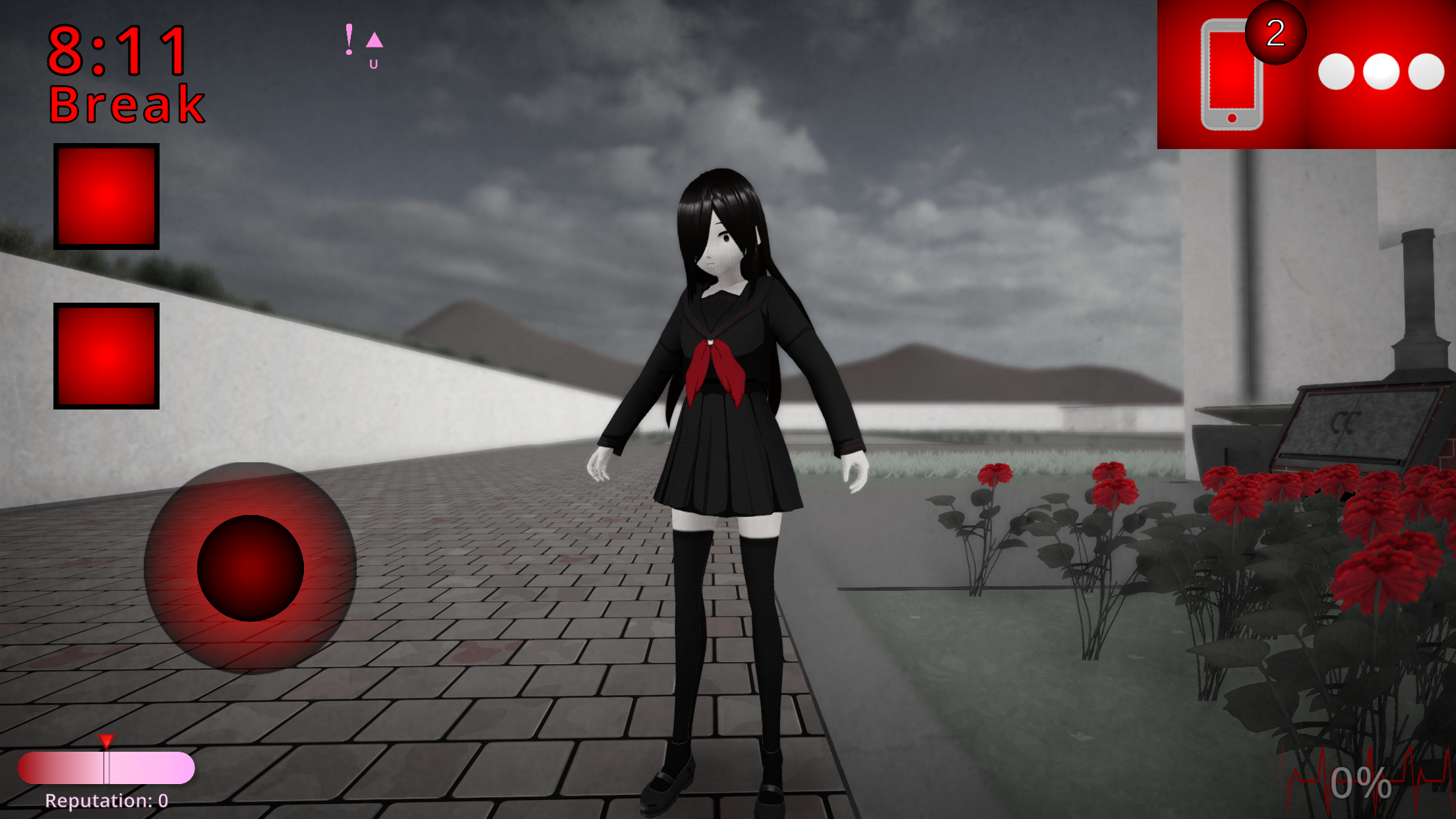 اسکرین شات 5 بازی Ai To Noroi: School Simulator