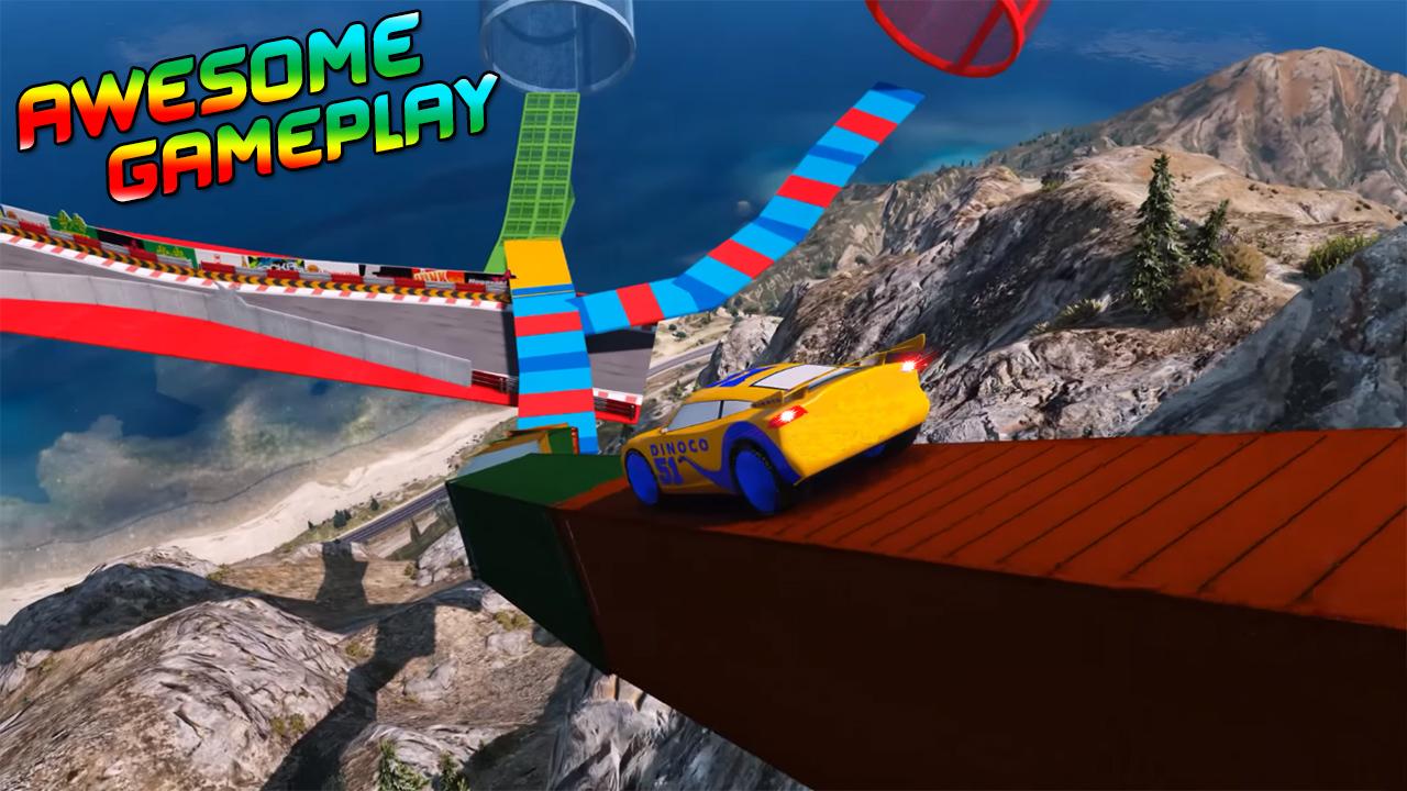 اسکرین شات 3 بازی Superhero Cars Racing