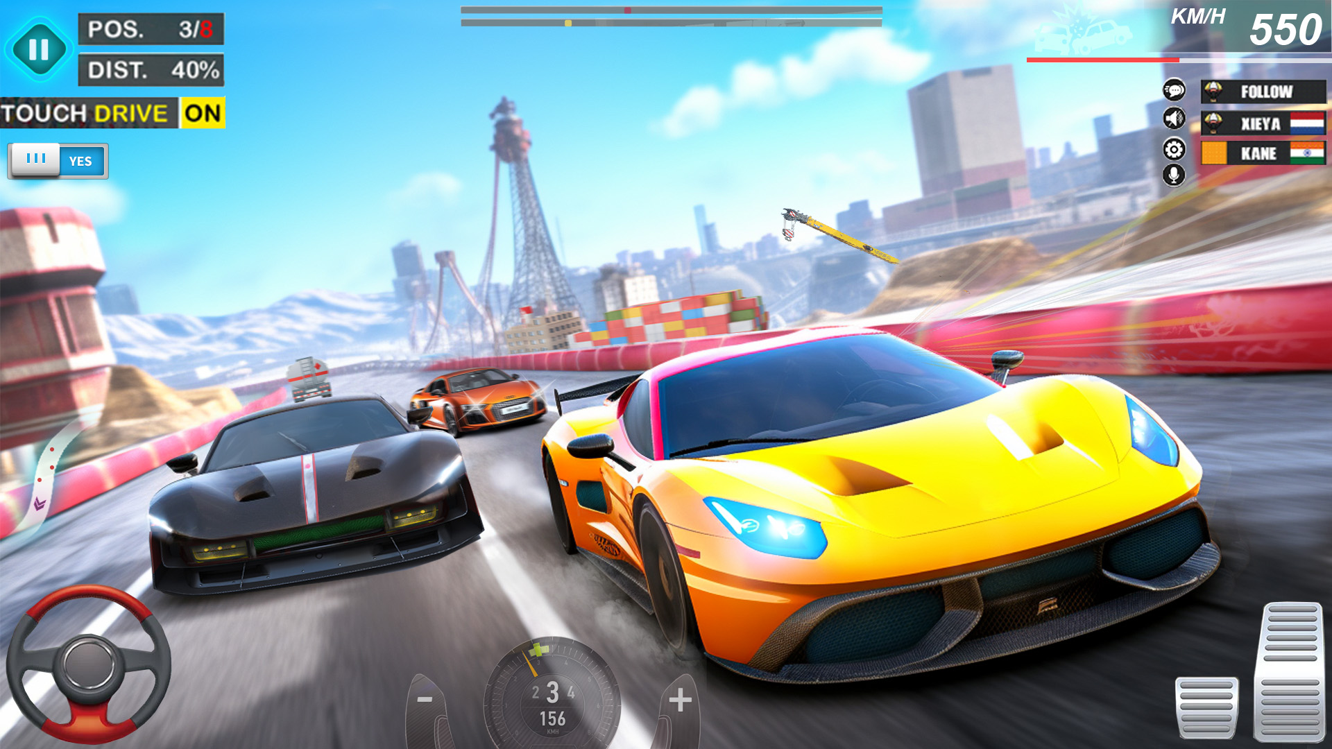 اسکرین شات 4 بازی Car Race Game Arena Car Racing