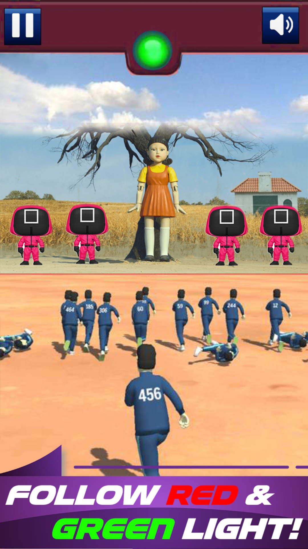 اسکرین شات 2 بازی Squid Survival Player 456