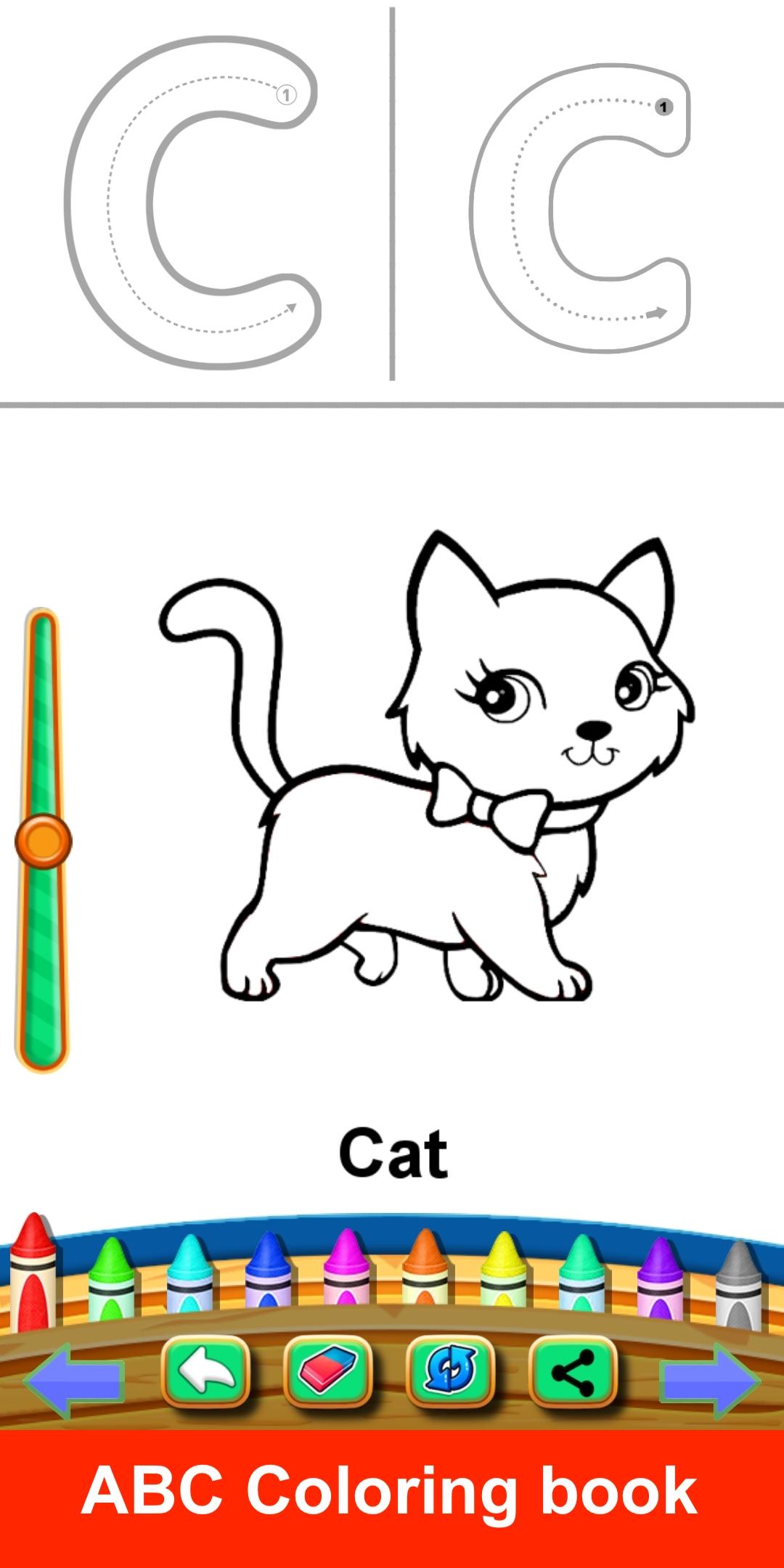 اسکرین شات 3 برنامه Alphabet Coloring