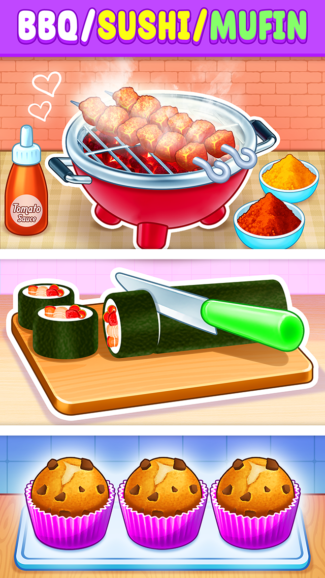 اسکرین شات 5 بازی Kitchen Set - Toy Cooking Game