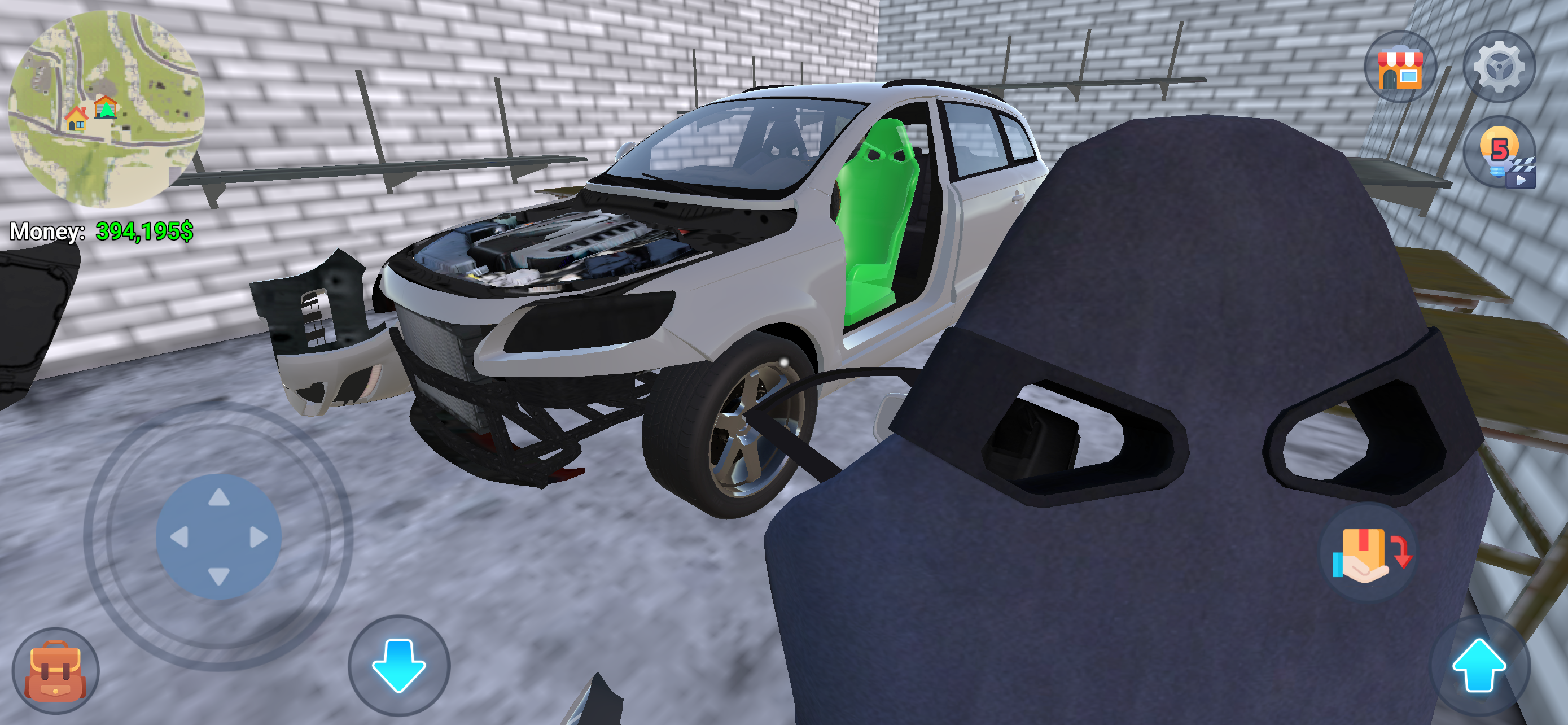 اسکرین شات 3 بازی Mechanic 3D My Favorite Car
