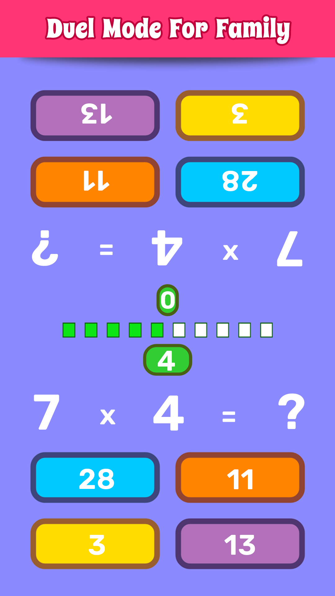 اسکرین شات 4 بازی Math Games, Learn Add Multiply
