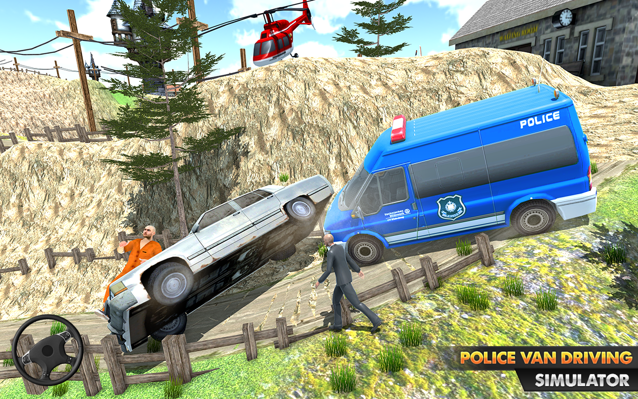 اسکرین شات 3 بازی Police Car Simulator Driving