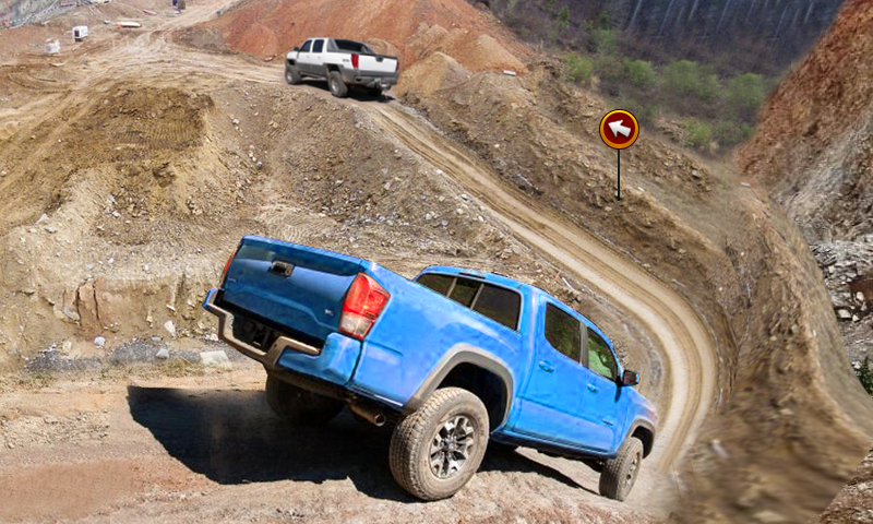 اسکرین شات 1 بازی Pickup Truck Driving 3D Game