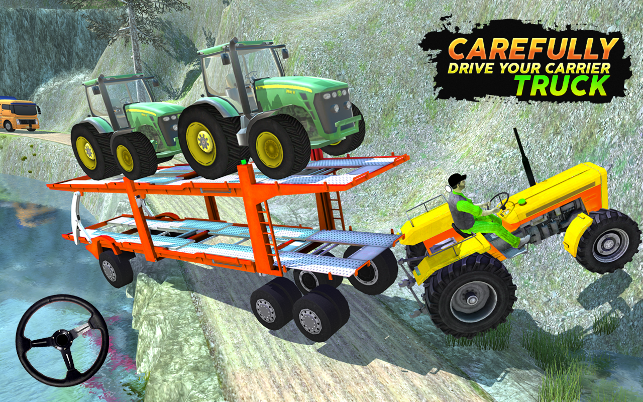 اسکرین شات 2 بازی Tractor Carrier Transport Game