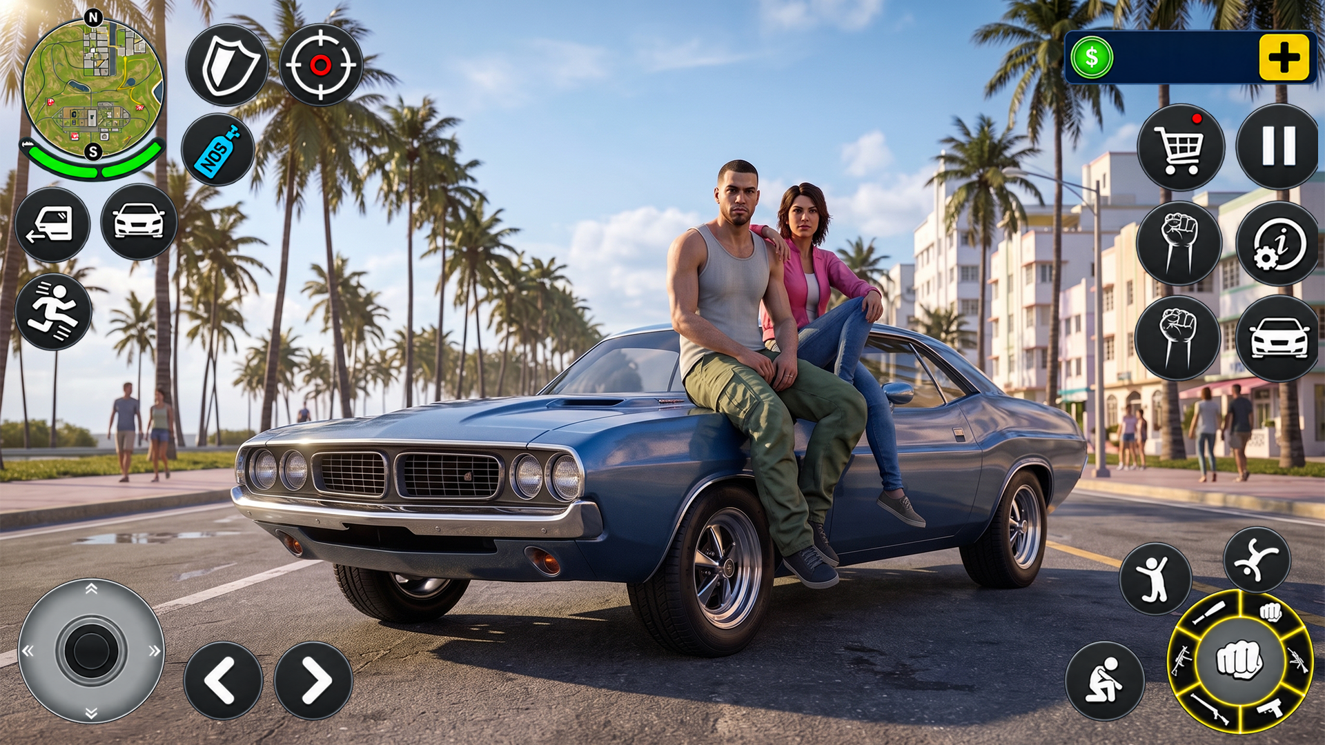 اسکرین شات 3 بازی Gangster Car Driving Simulator