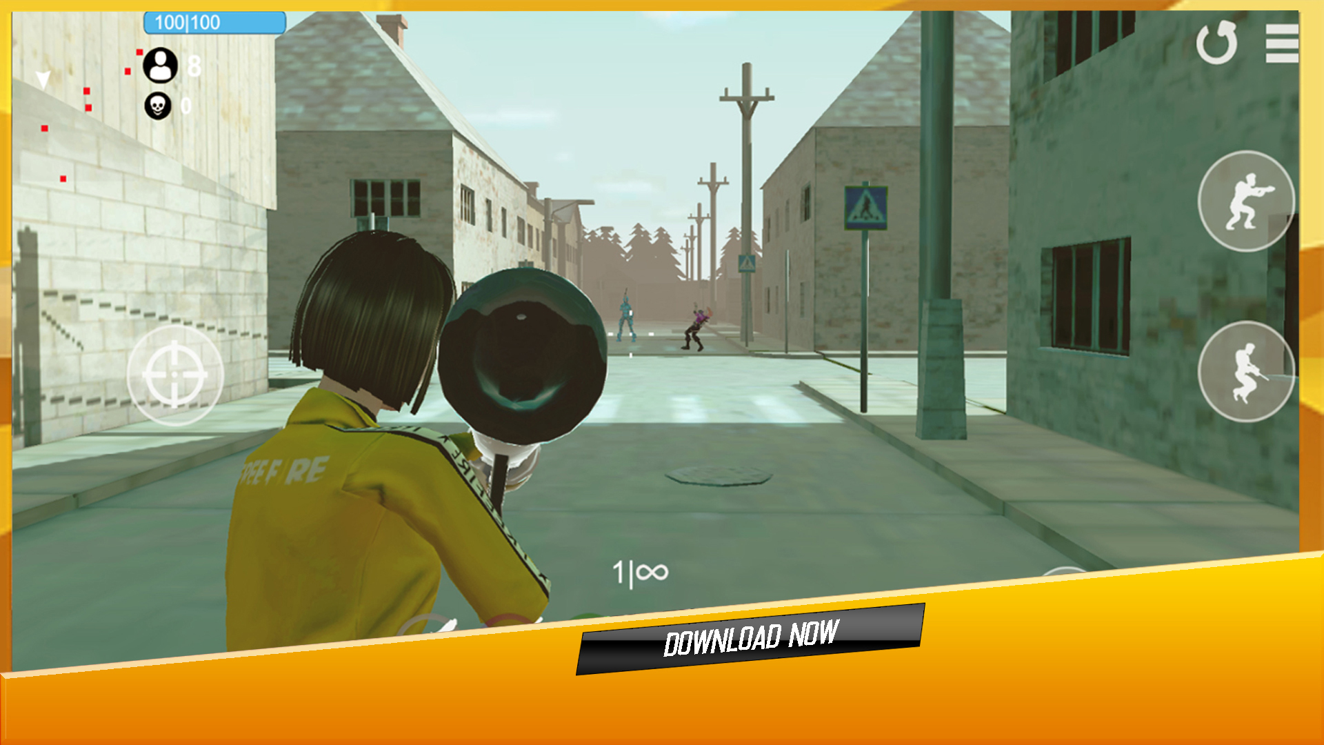 اسکرین شات 3 بازی FFF Battle Max Fire Craft Mod