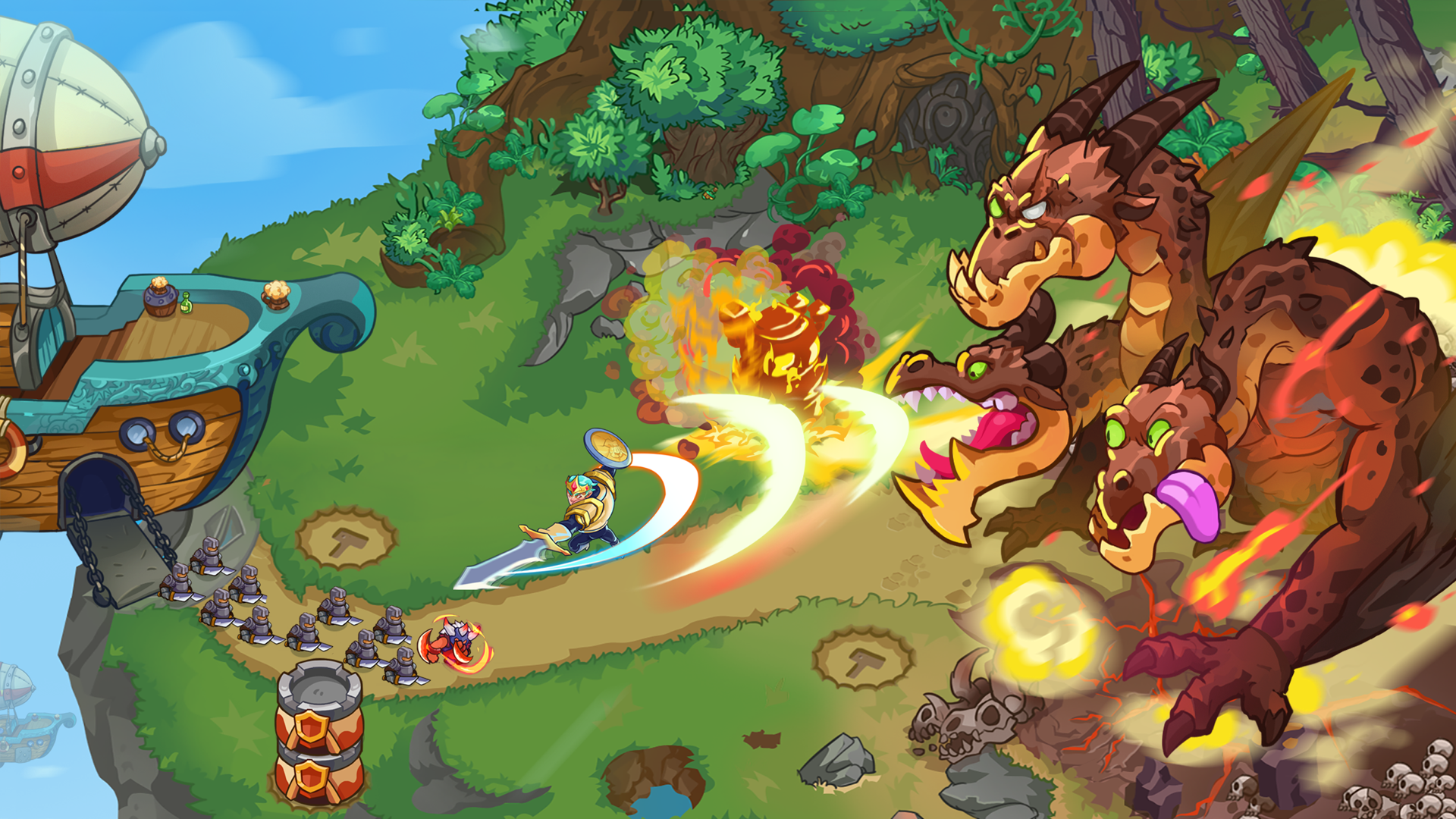 اسکرین شات 3 بازی King of Defense 2: Epic TD