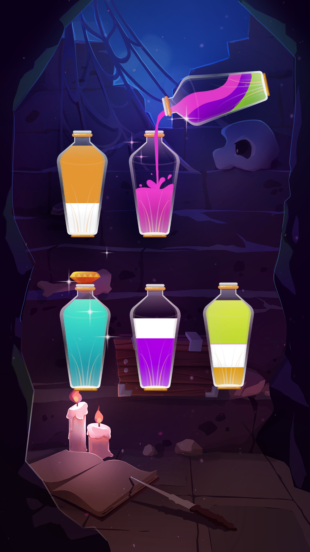 اسکرین شات 4 بازی Water Sort Puzzle