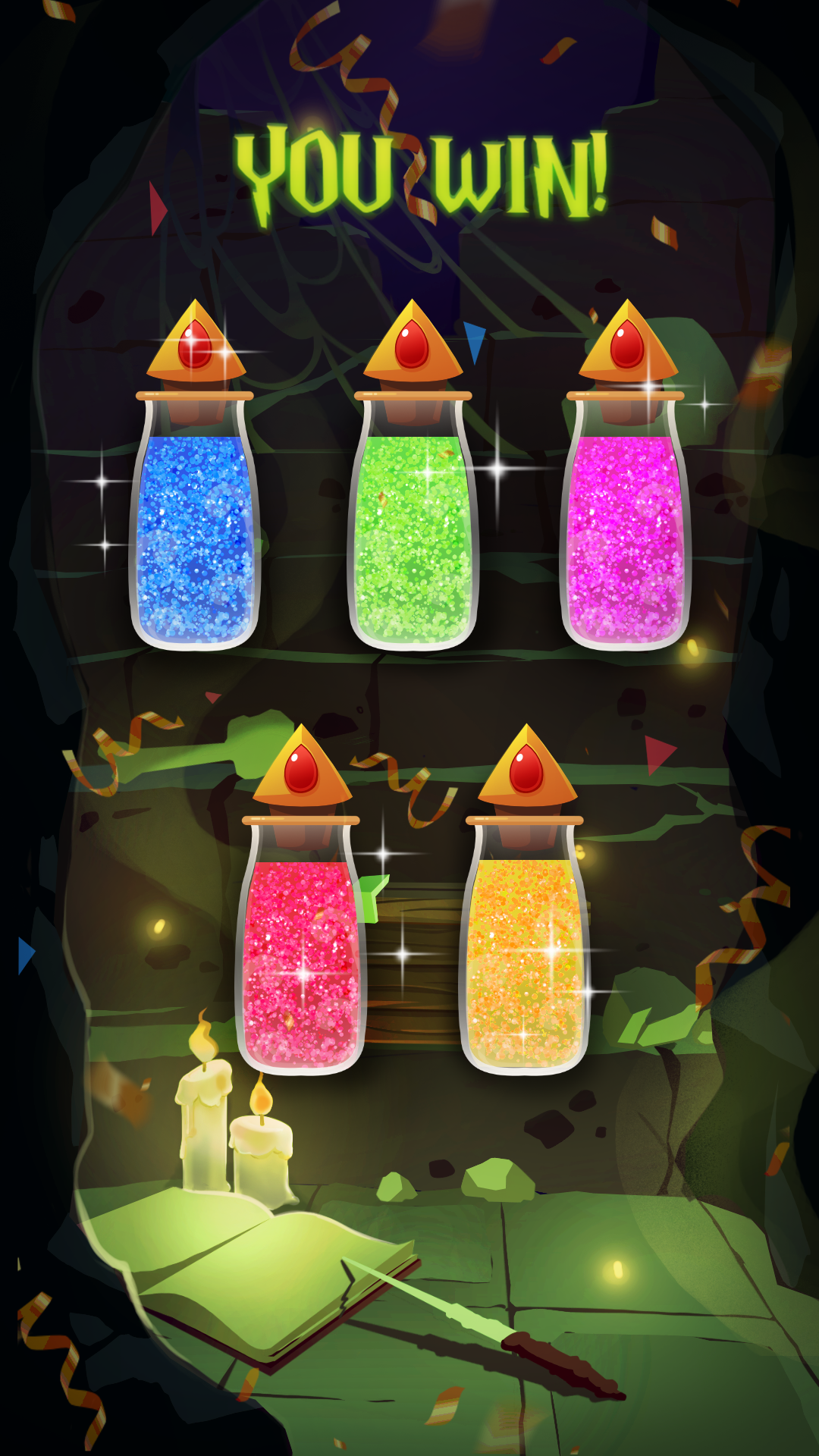 اسکرین شات 5 بازی Water Sort Puzzle