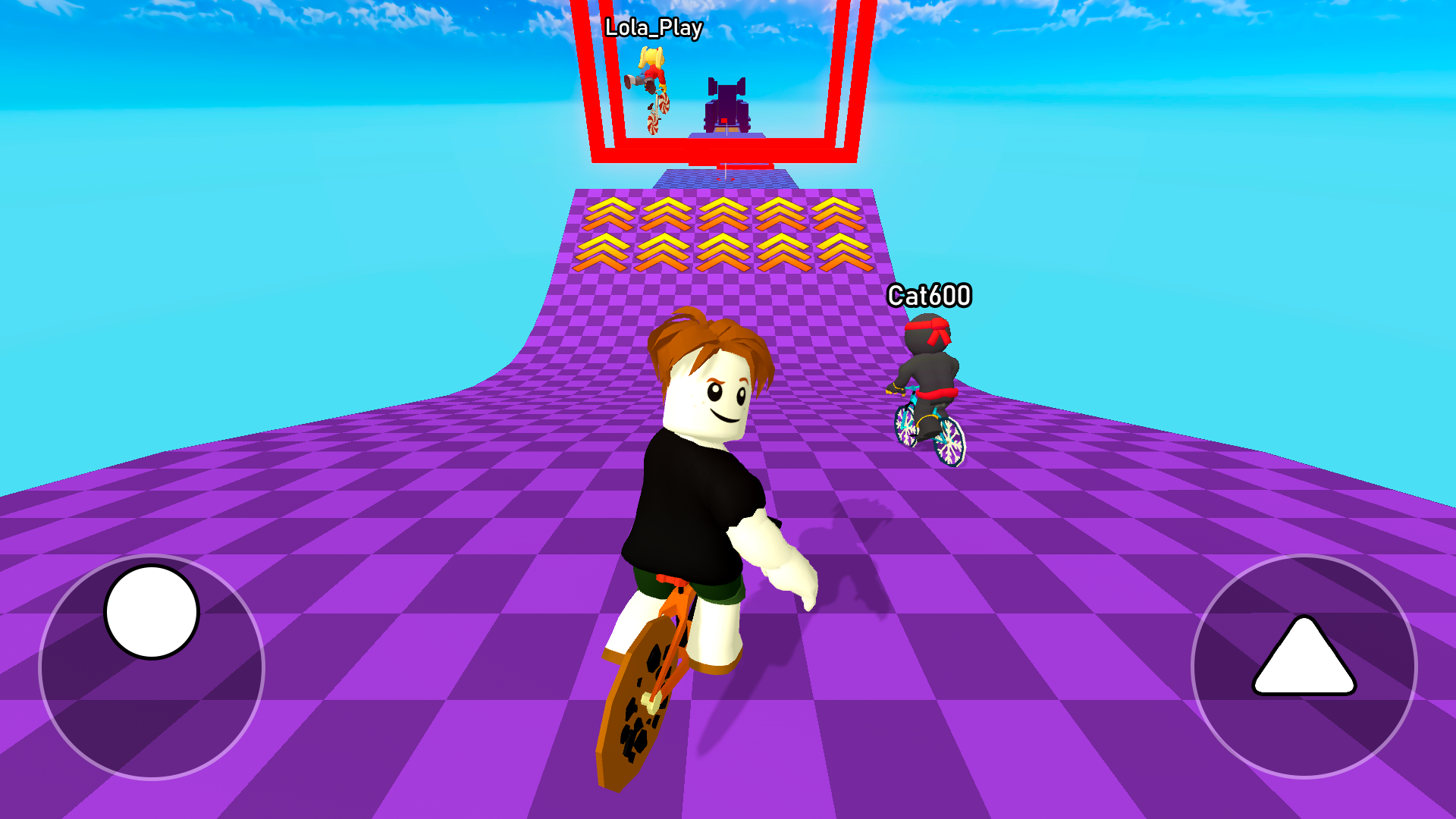 اسکرین شات 5 بازی Obby bike: Parkour Adventure