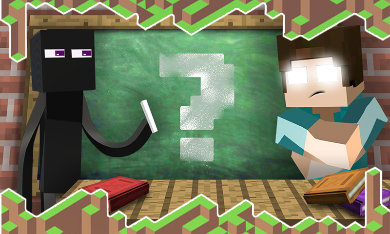 اسکرین شات 2 برنامه Map Monster School for MCPE