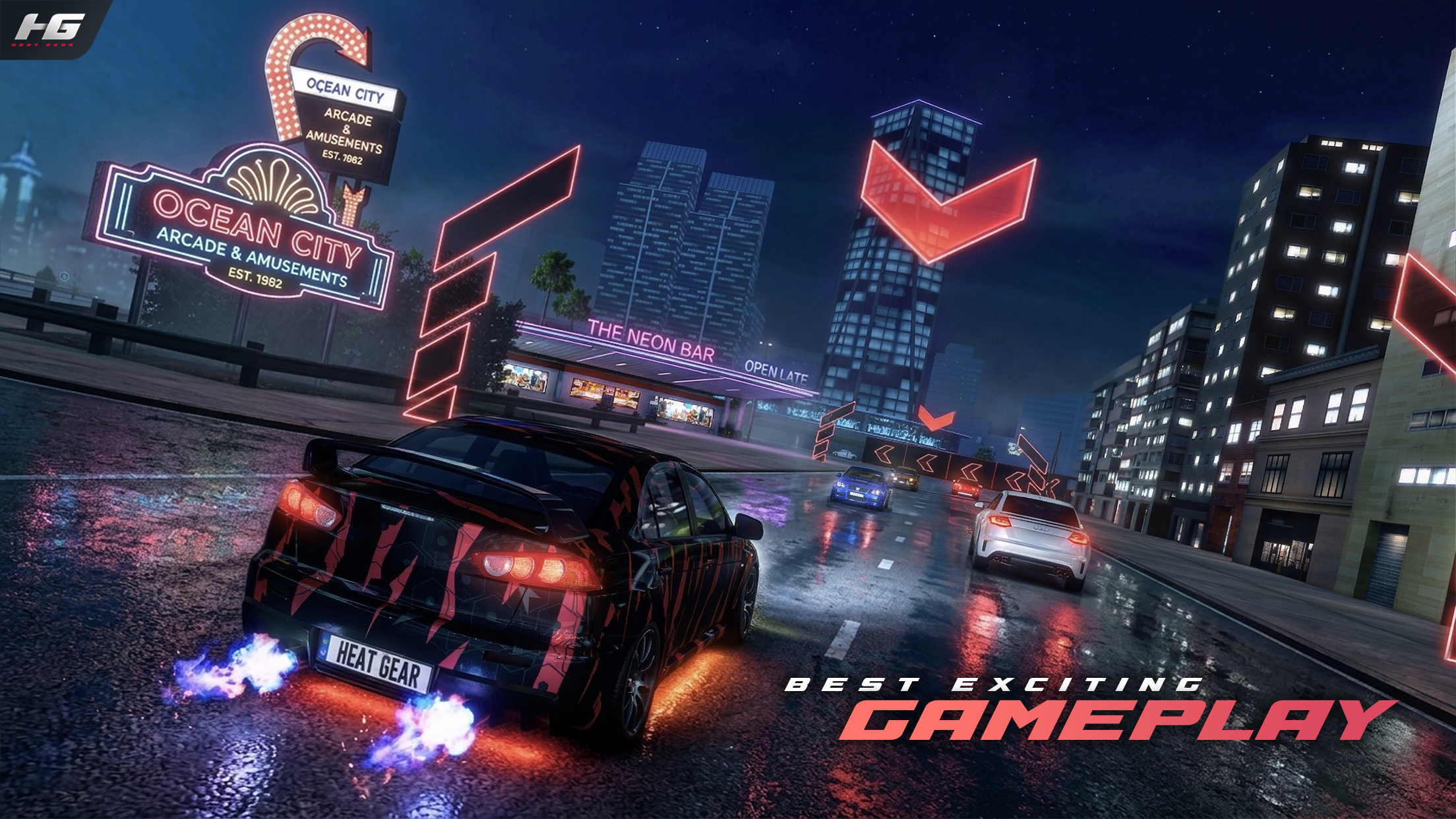 اسکرین شات 5 بازی Heat Gear - Race & Drift World