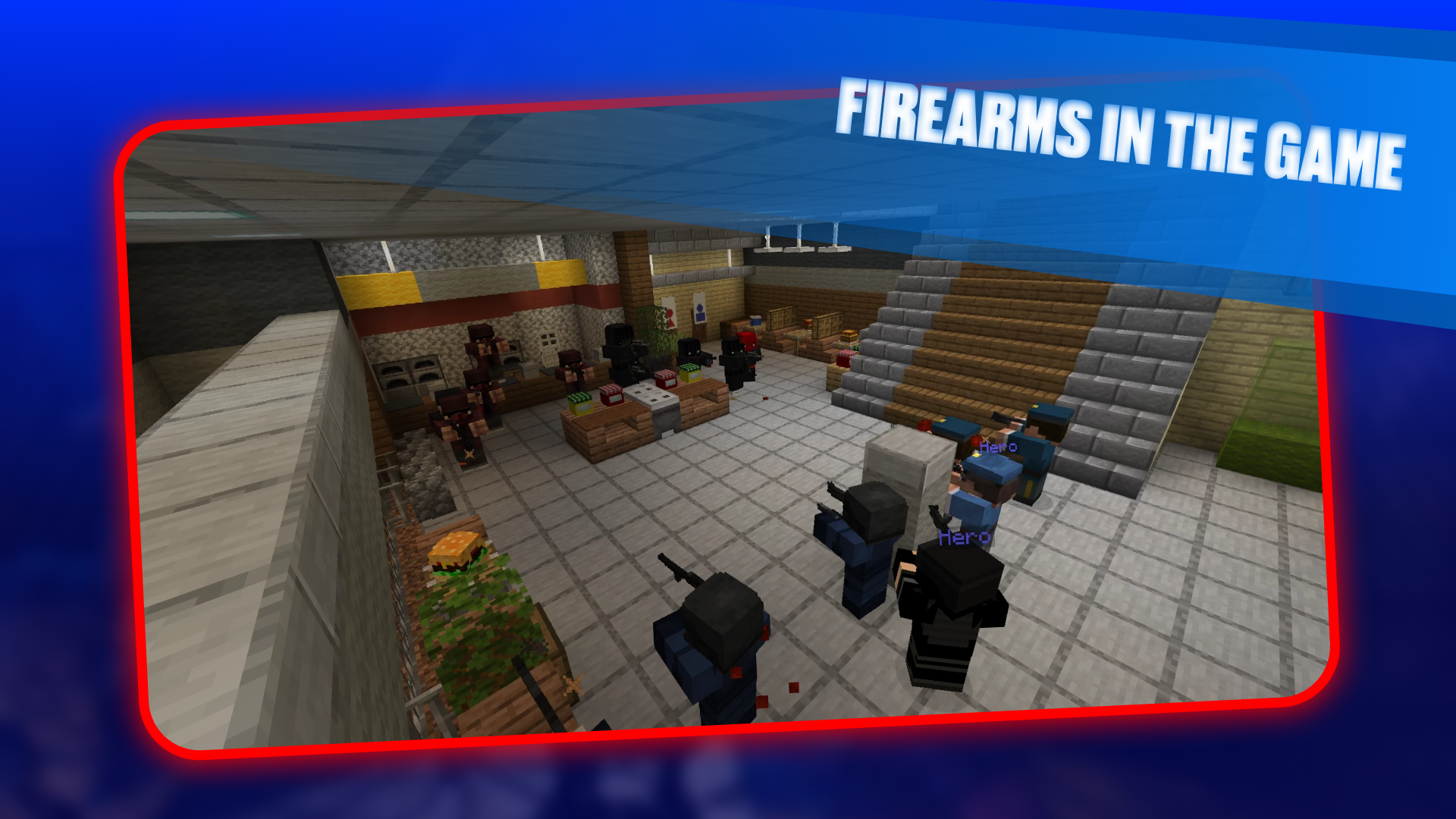 اسکرین شات 2 برنامه Actual Weapons Mod Minecraft