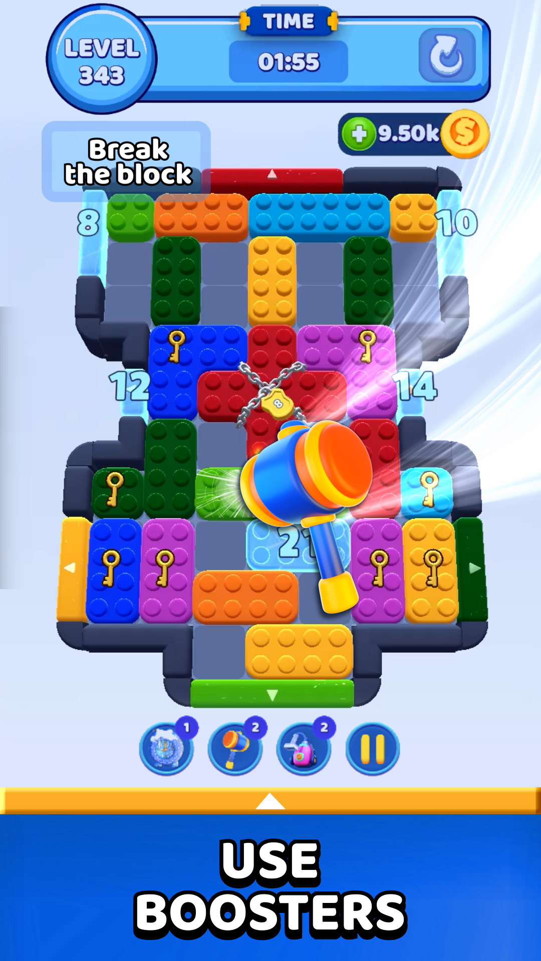 اسکرین شات 4 بازی Color Block Jam