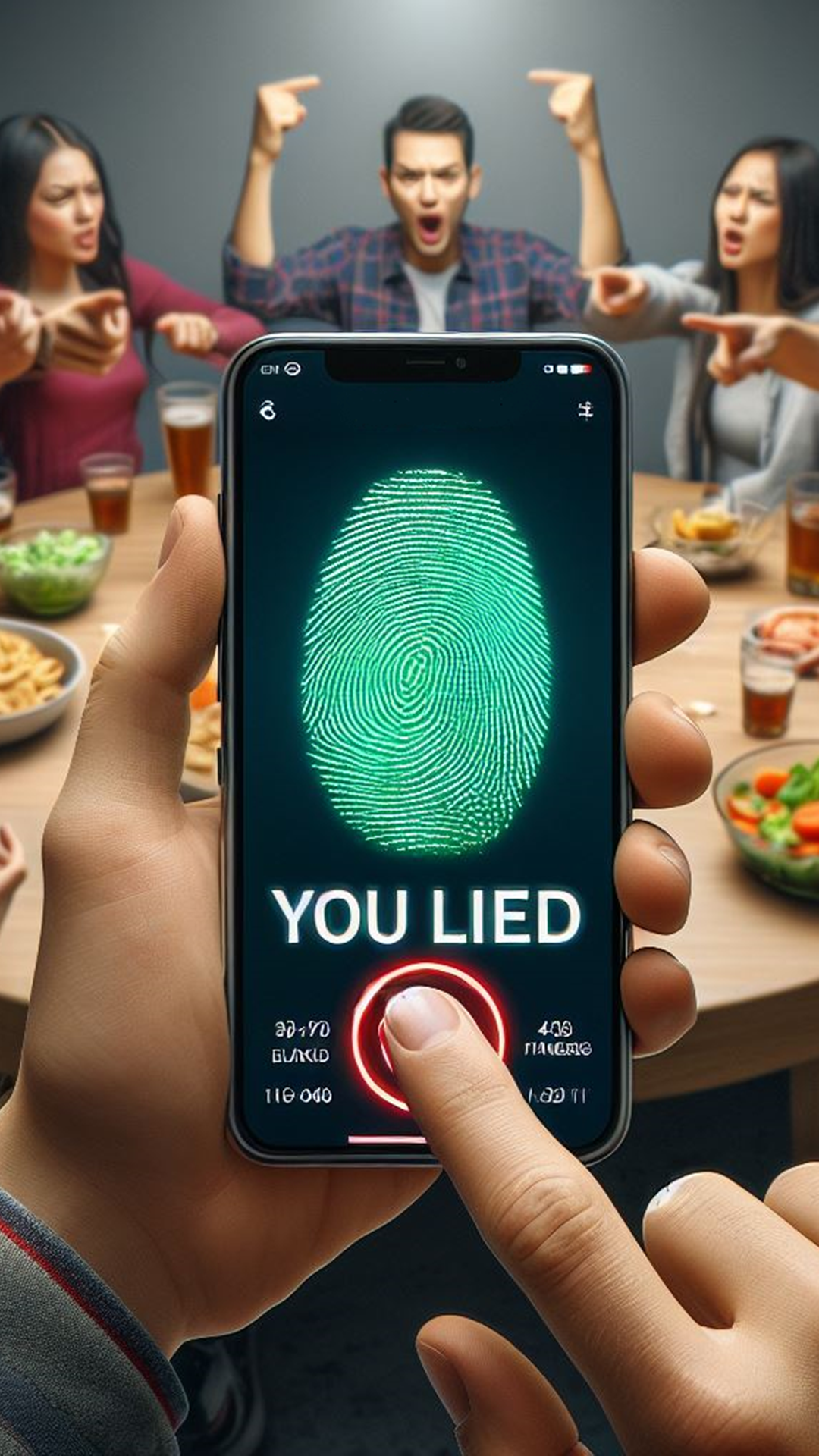 اسکرین شات 6 برنامه Lie detector-Truth polygraph
