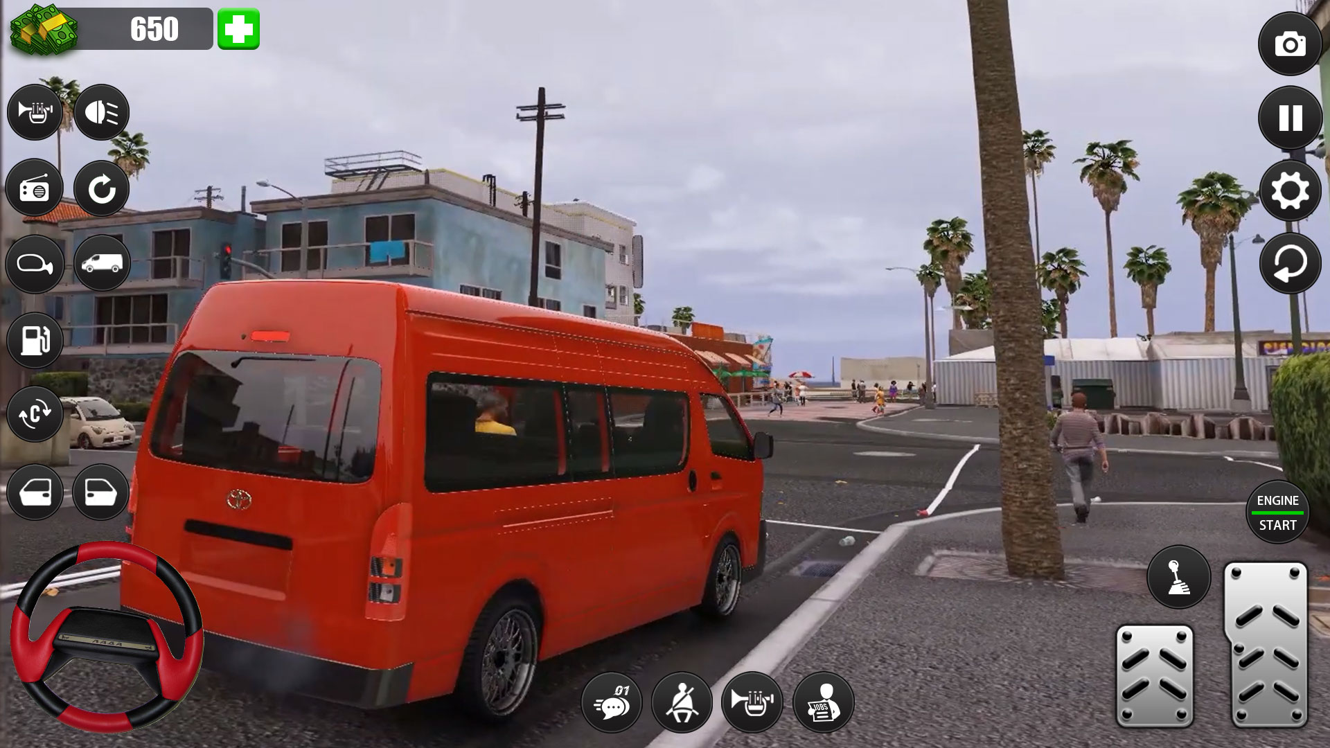اسکرین شات 2 بازی Dubai Van: Car Simulator Games