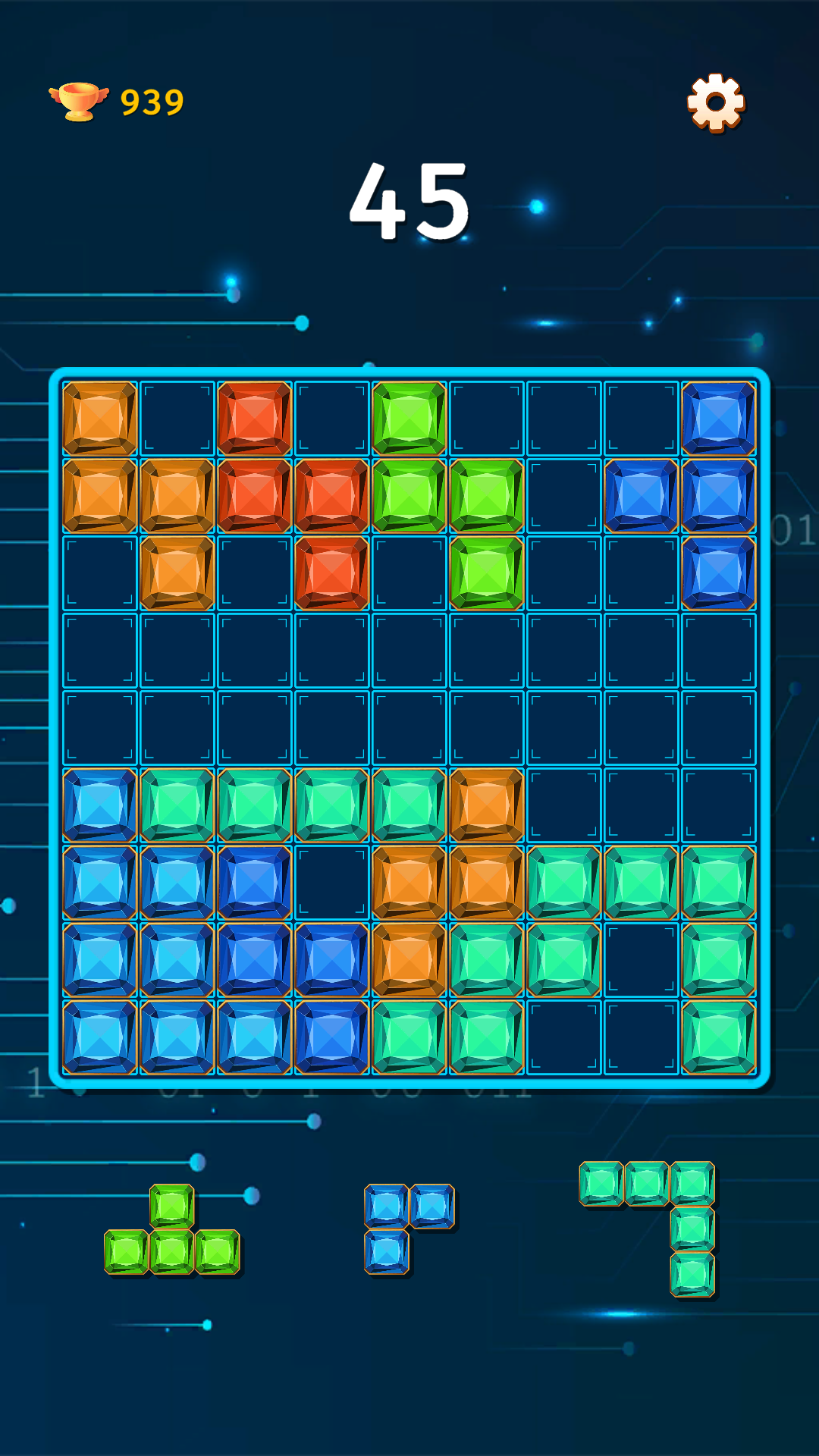 اسکرین شات 5 بازی Block Puzzle - Classic Jewel