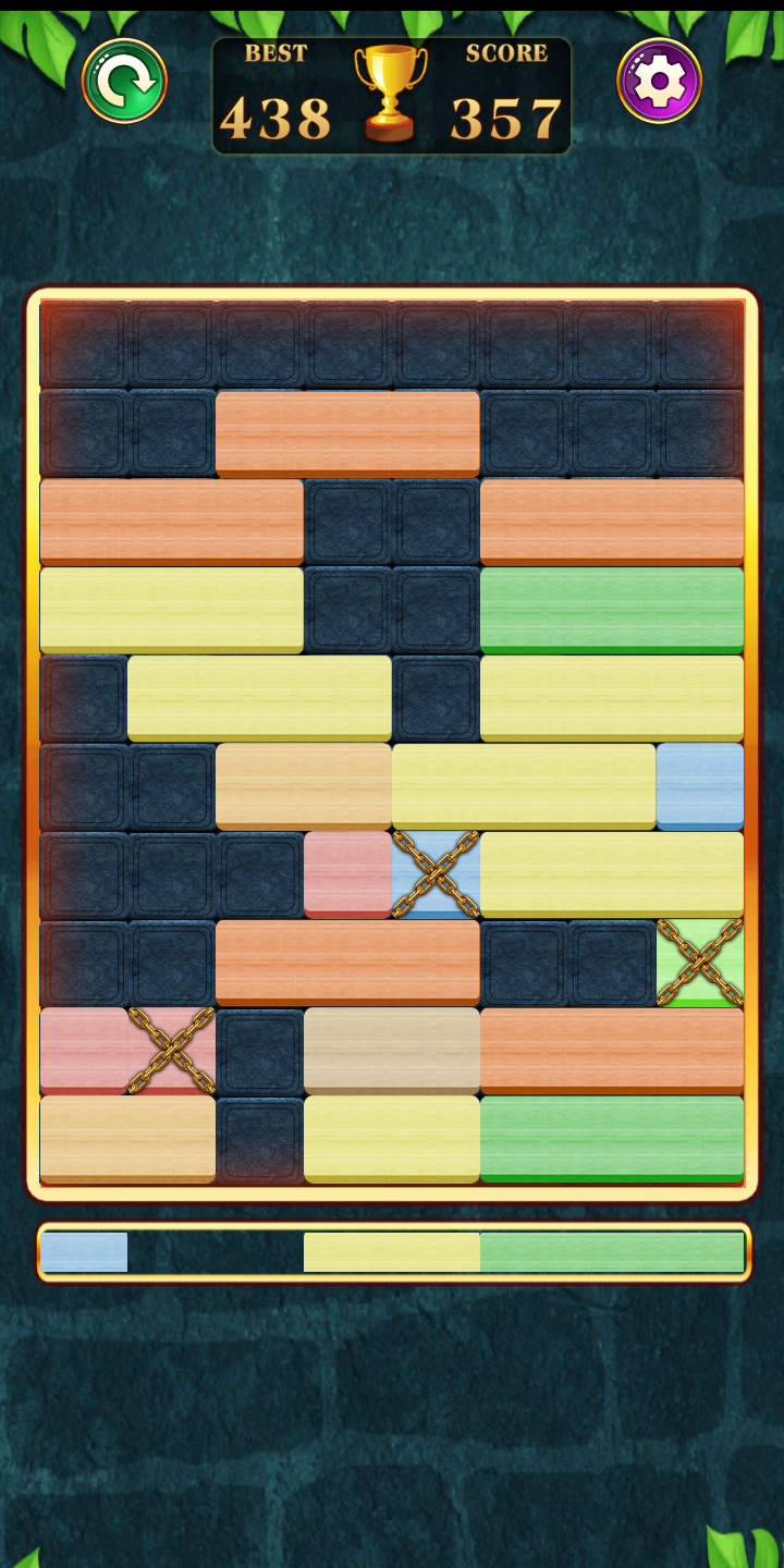 اسکرین شات 4 بازی Block Slide - Wood Jewel