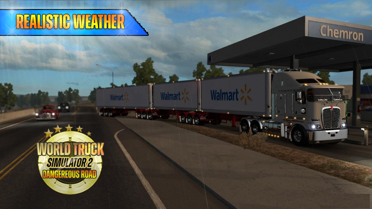 اسکرین شات 4 بازی World Truck Simulator 2 : Dangerous Roads