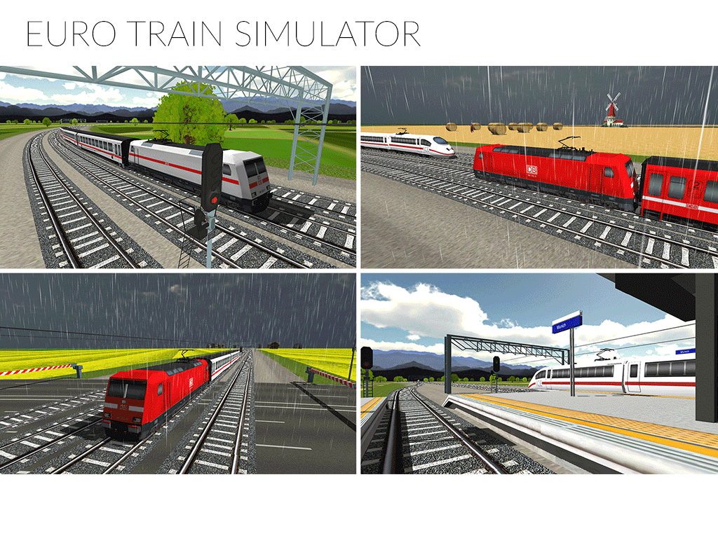 اسکرین شات 6 بازی Euro Train Simulator: Game