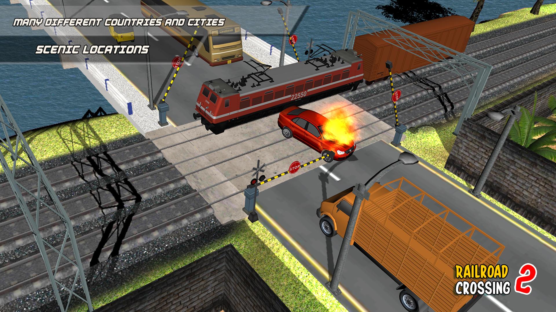 اسکرین شات 2 بازی Railroad Crossing 2