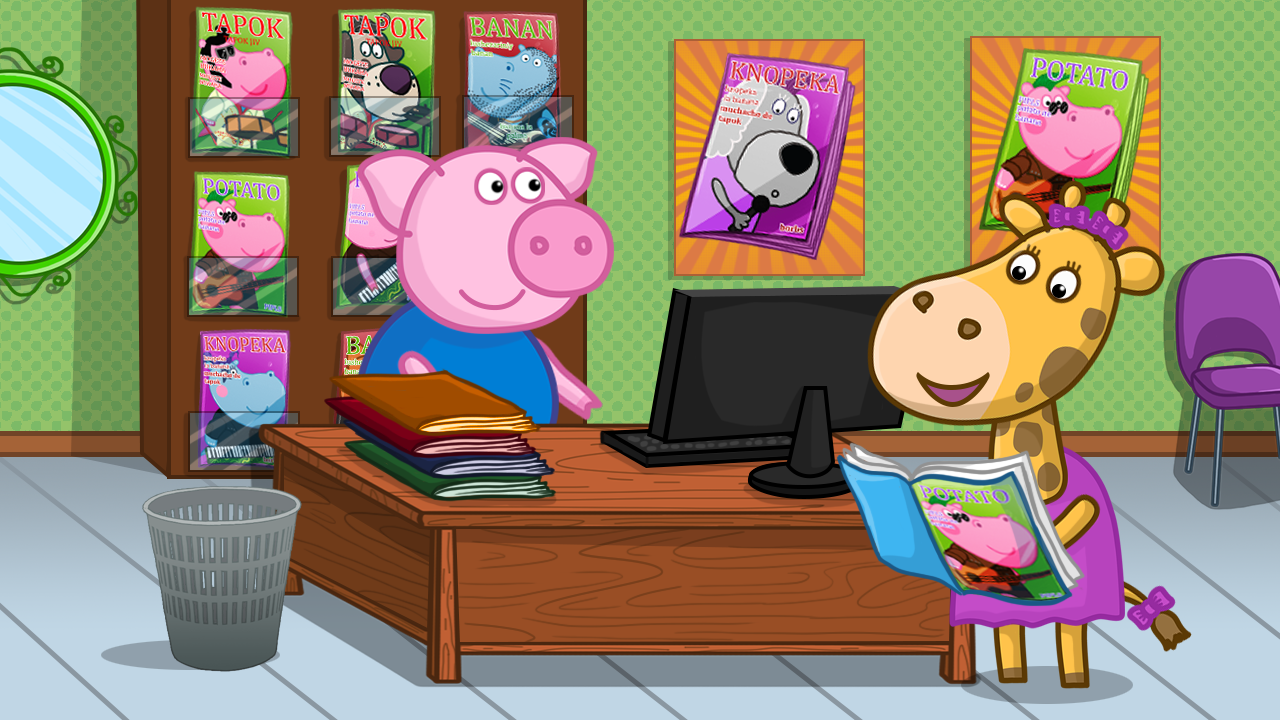 اسکرین شات 2 بازی Professions for kids