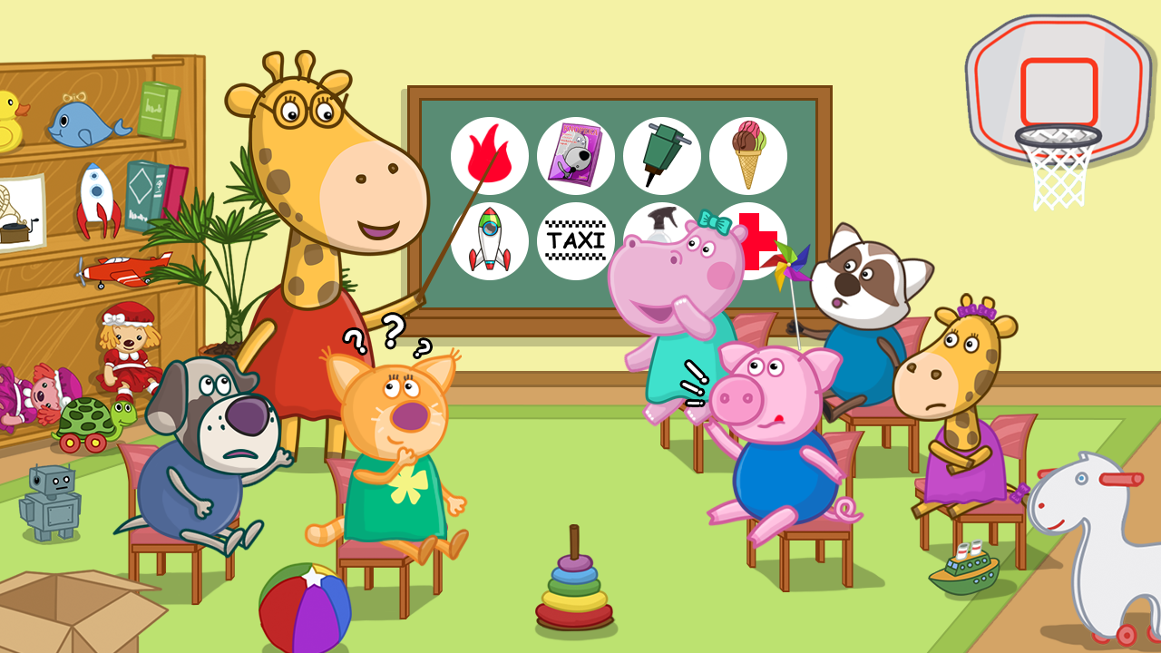 اسکرین شات 1 بازی Professions for kids