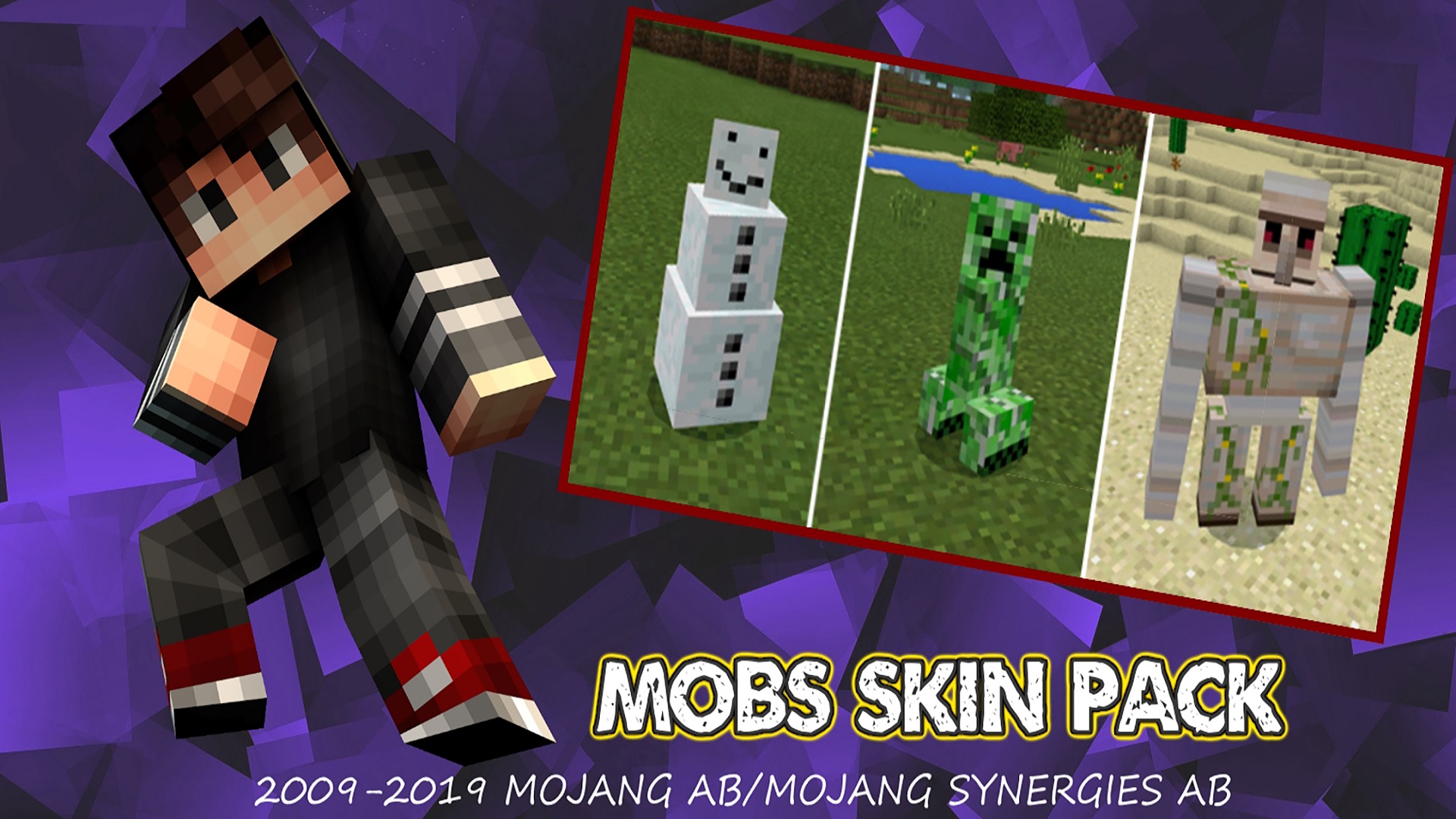 اسکرین شات 3 بازی Mobs Skins Pack: Camouflages
