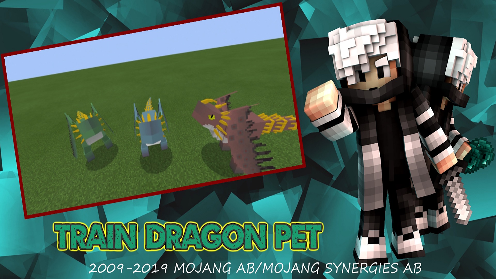 اسکرین شات 2 بازی Mod Dragon Craft : Trained Pet