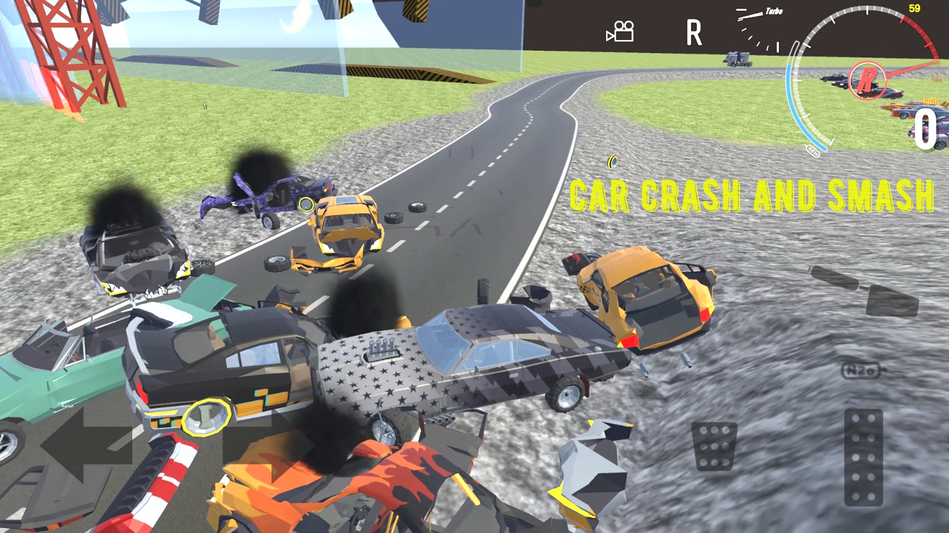 اسکرین شات 2 بازی Car Crash And Smash