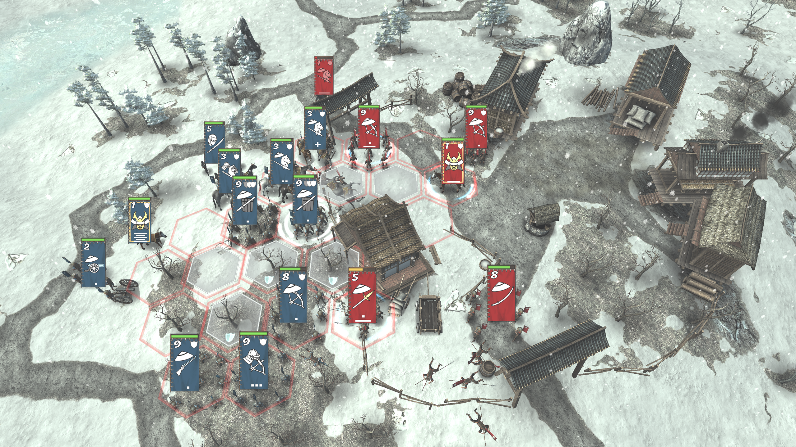 اسکرین شات 4 بازی Shogun's Empire: Hex Commander