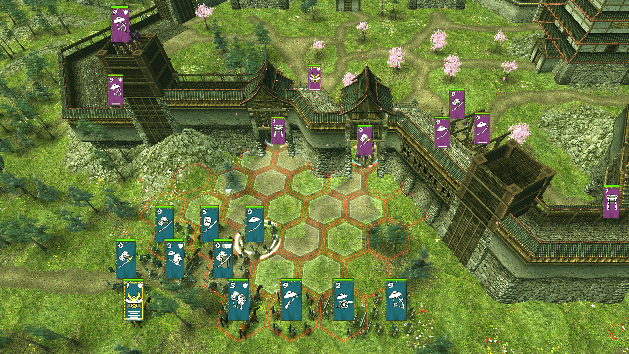 اسکرین شات 2 بازی Shogun's Empire: Hex Commander