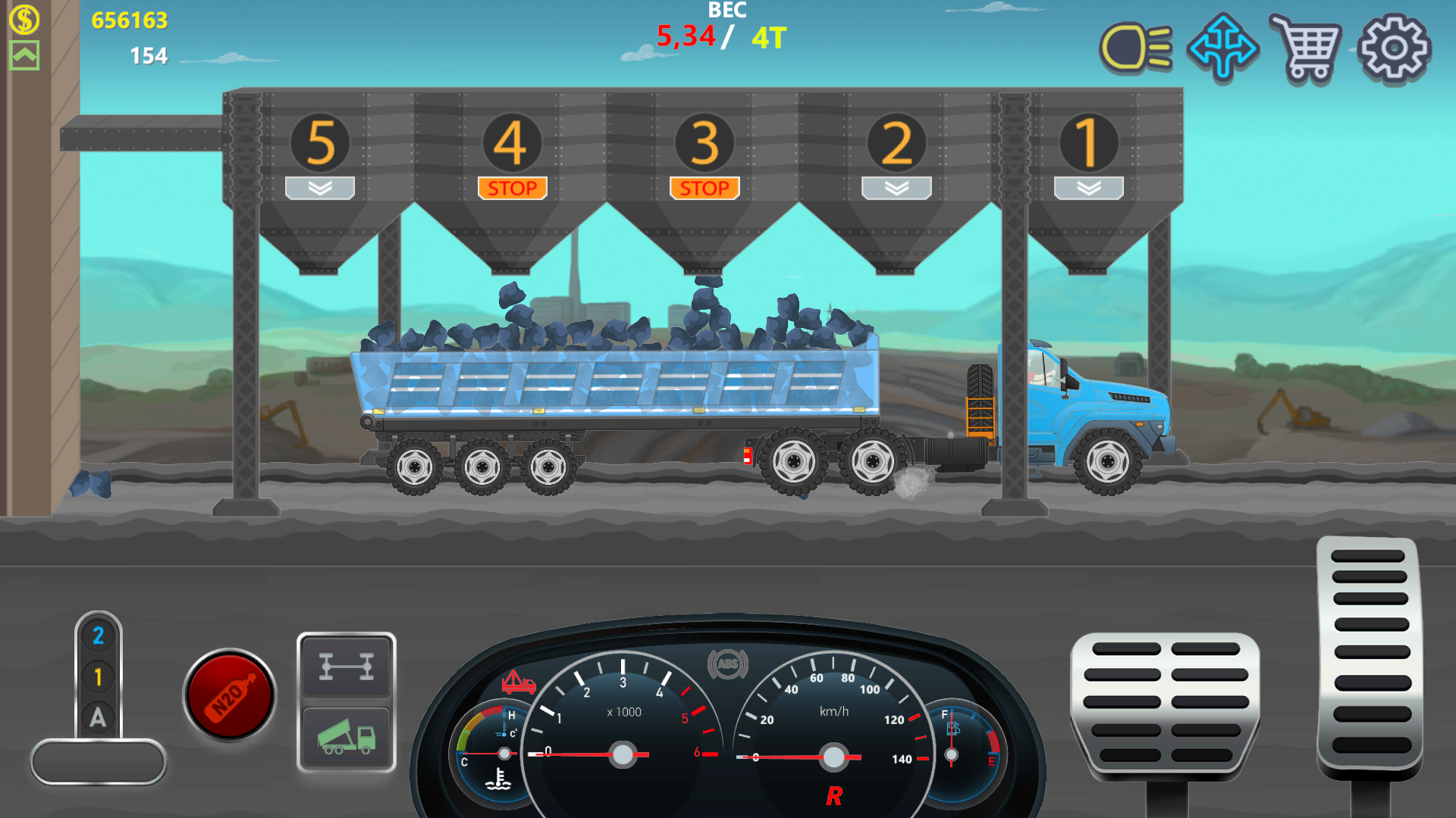 اسکرین شات 5 بازی Trucker Real Wheels: Simulator