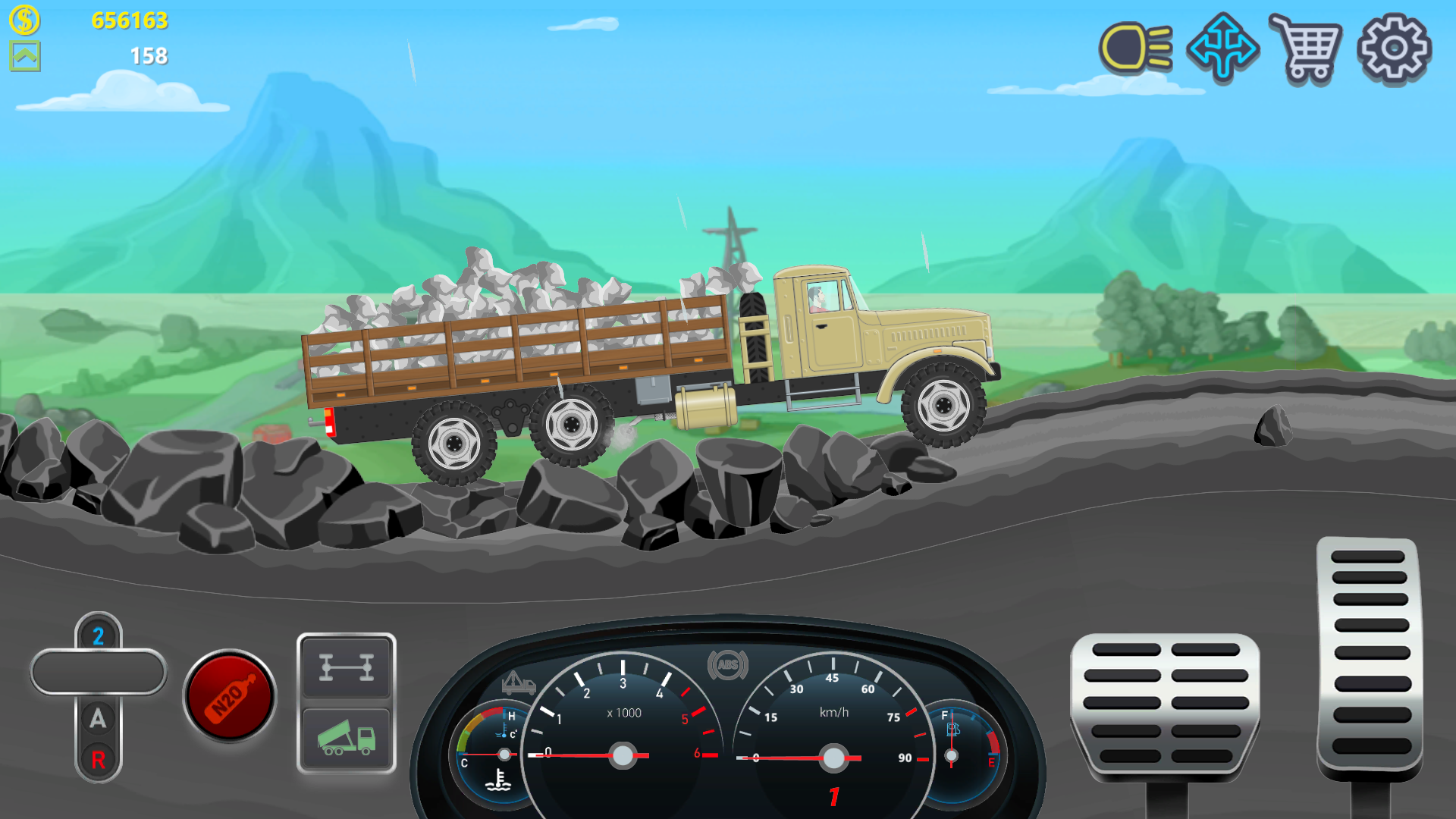 اسکرین شات 4 بازی Trucker Real Wheels: Simulator
