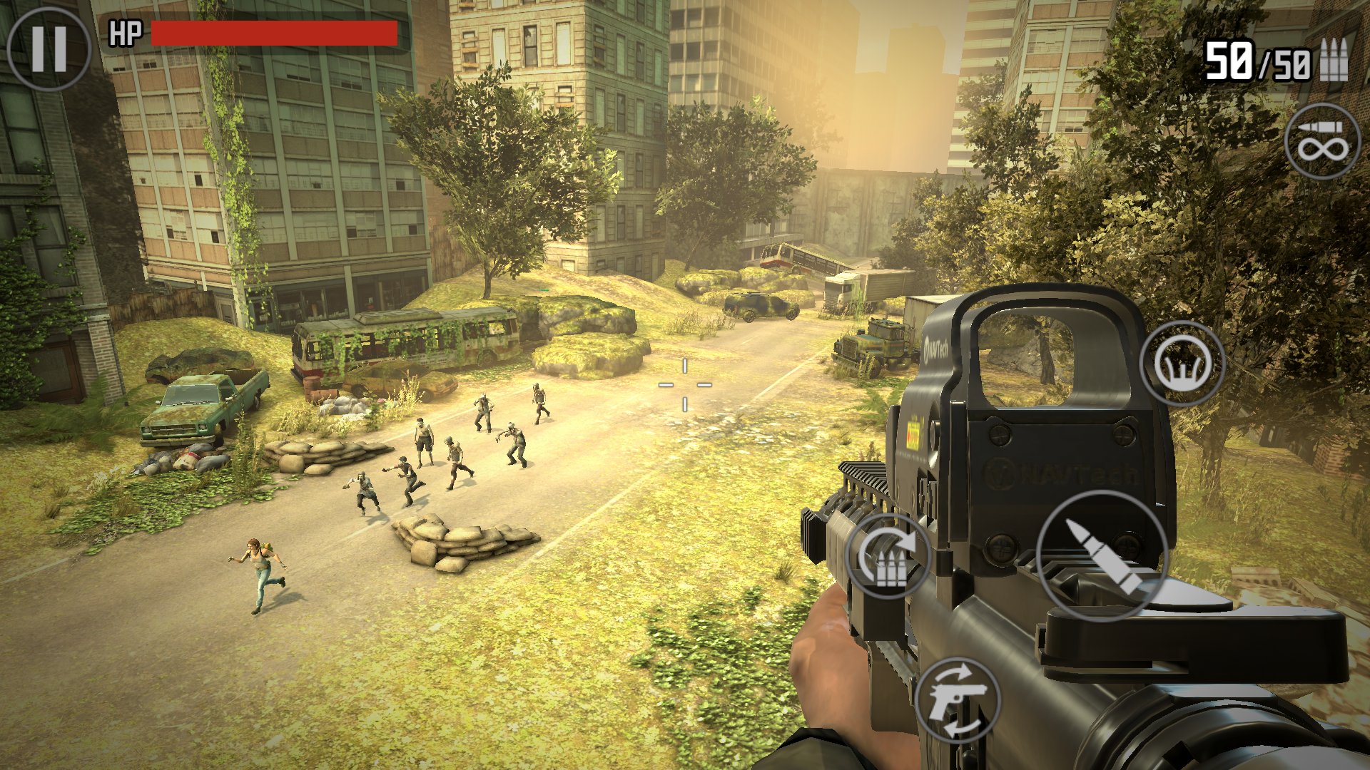 اسکرین شات 3 بازی Zombie Sniper War 3 - Fire FPS