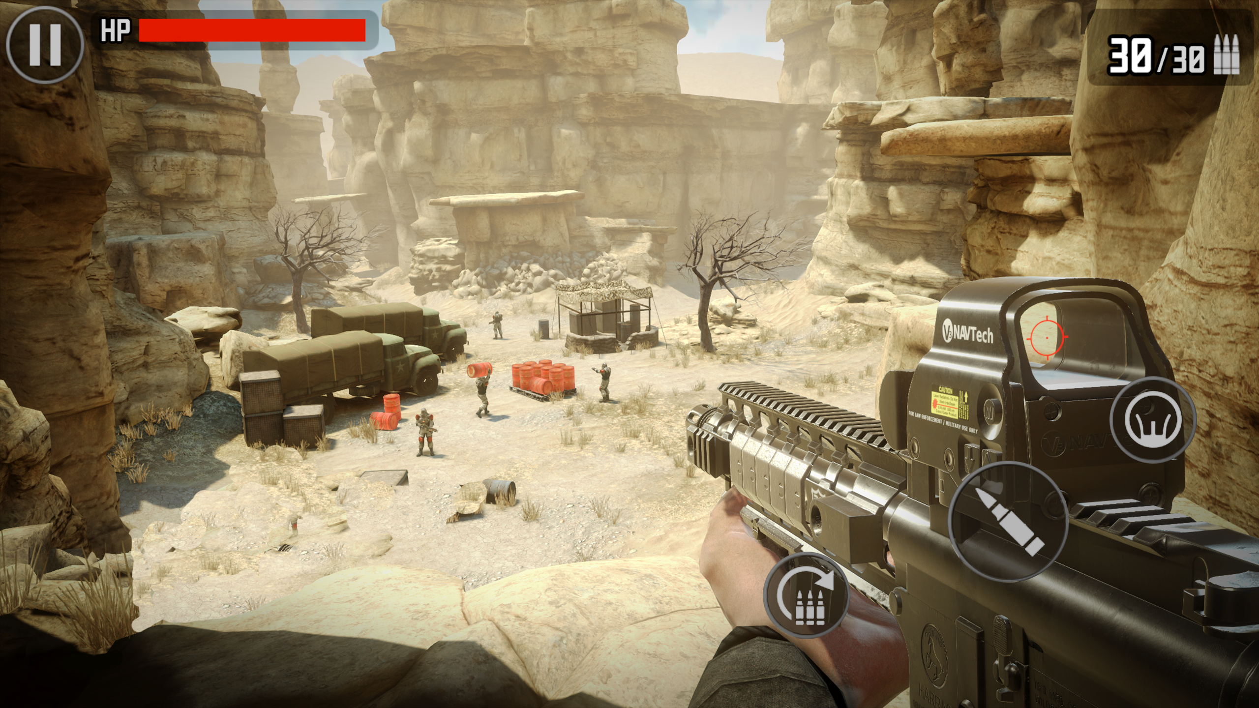 اسکرین شات 2 بازی Zombie Sniper War 3 - Fire FPS